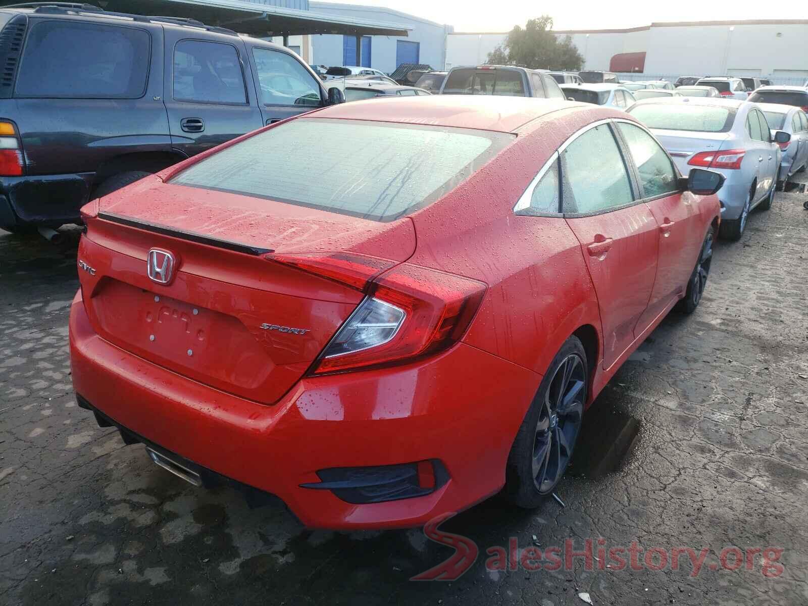 2HGFC2F8XKH551921 2019 HONDA CIVIC