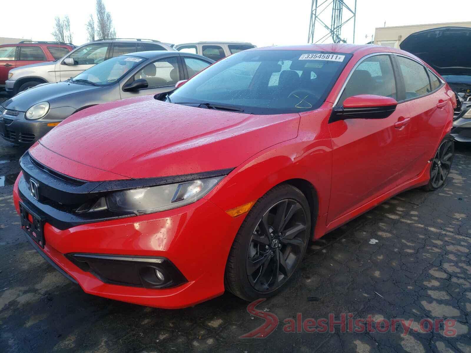 2HGFC2F8XKH551921 2019 HONDA CIVIC