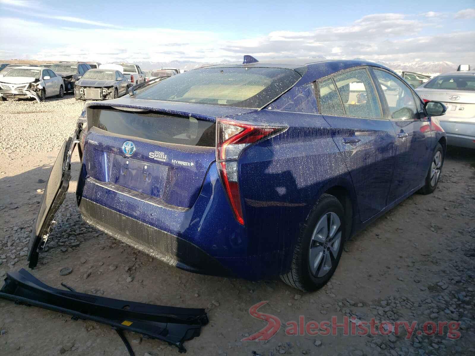 JTDKARFU5J3060487 2018 TOYOTA PRIUS