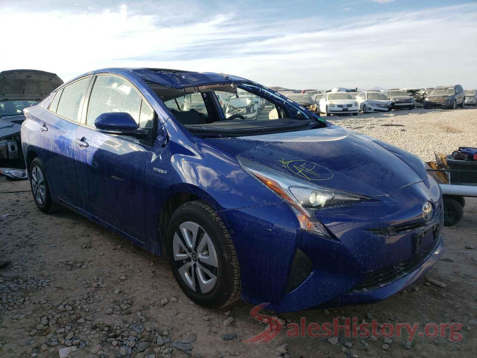 JTDKARFU5J3060487 2018 TOYOTA PRIUS