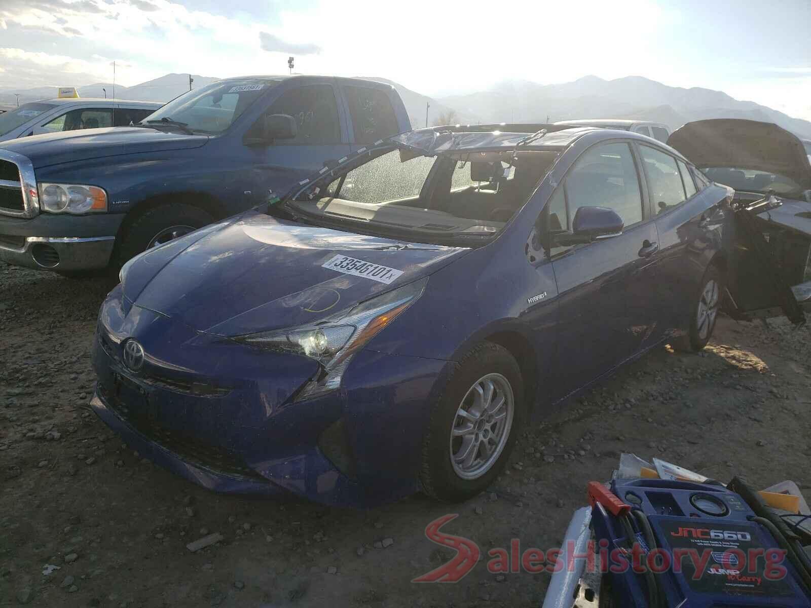 JTDKARFU5J3060487 2018 TOYOTA PRIUS