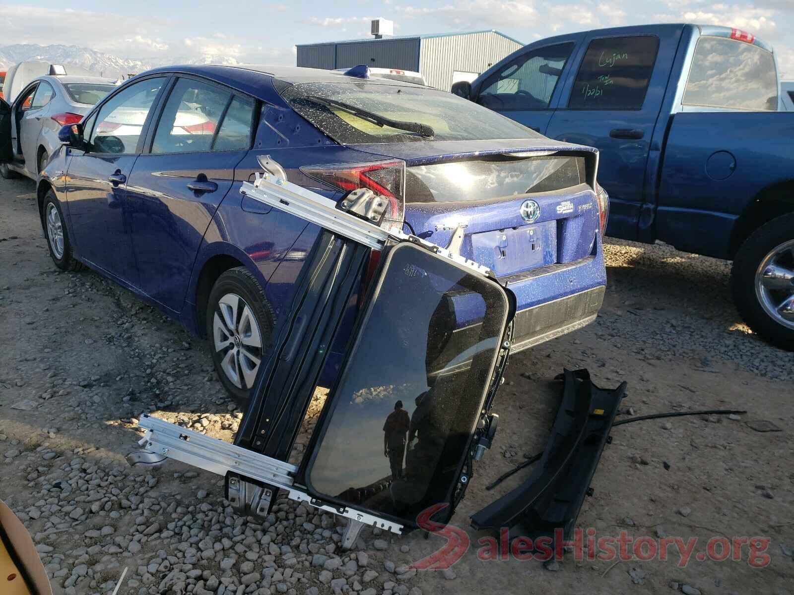 JTDKARFU5J3060487 2018 TOYOTA PRIUS