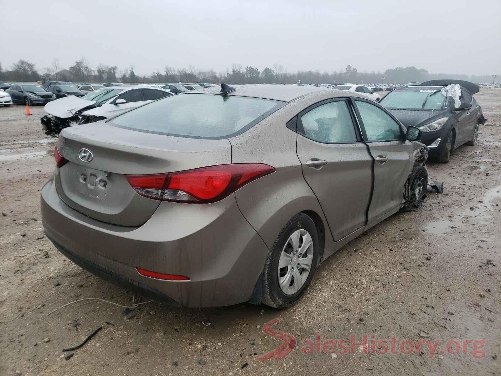 5NPDH4AE7GH768356 2016 HYUNDAI ELANTRA