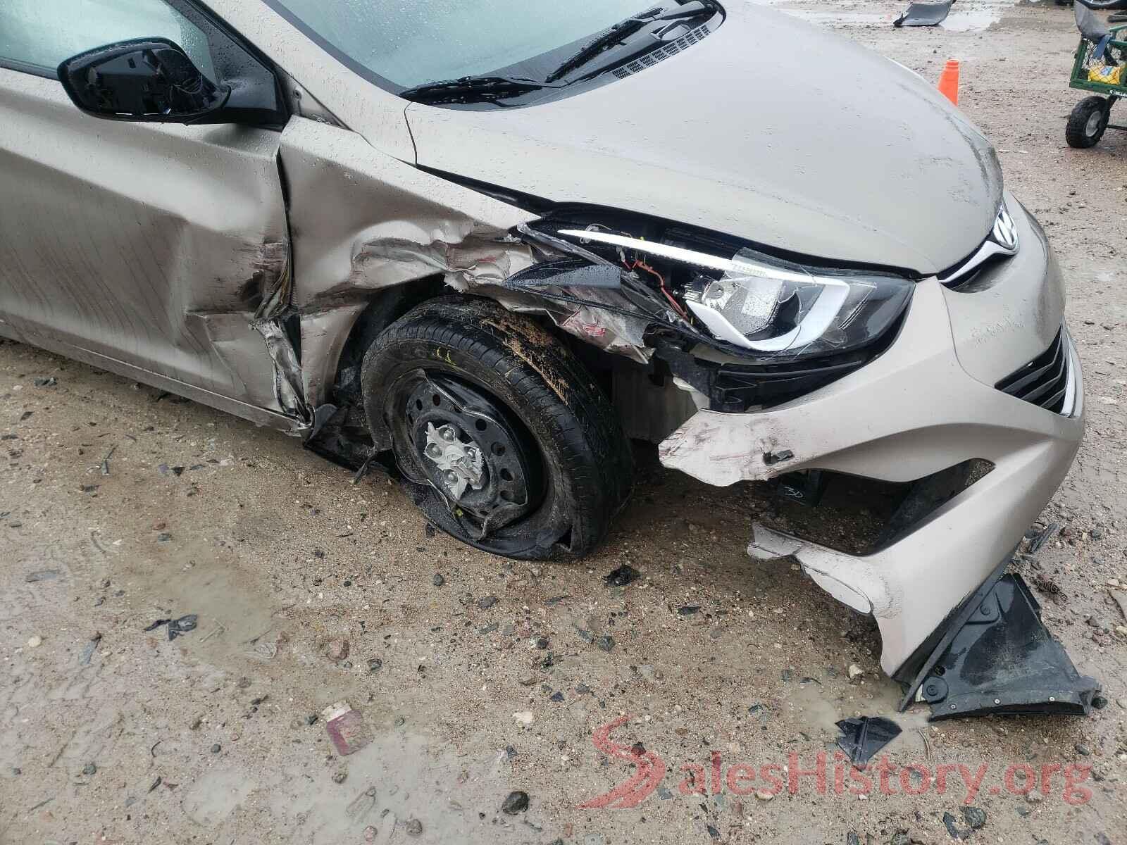 5NPDH4AE7GH768356 2016 HYUNDAI ELANTRA