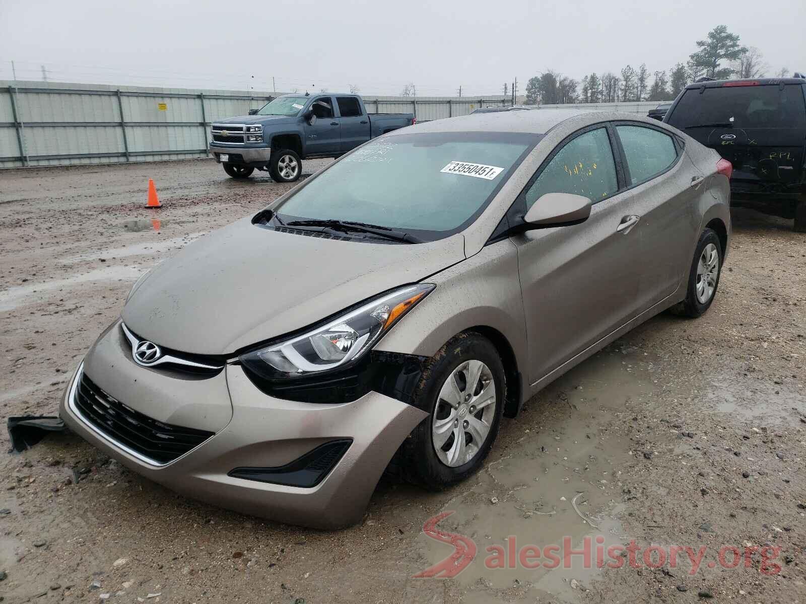 5NPDH4AE7GH768356 2016 HYUNDAI ELANTRA