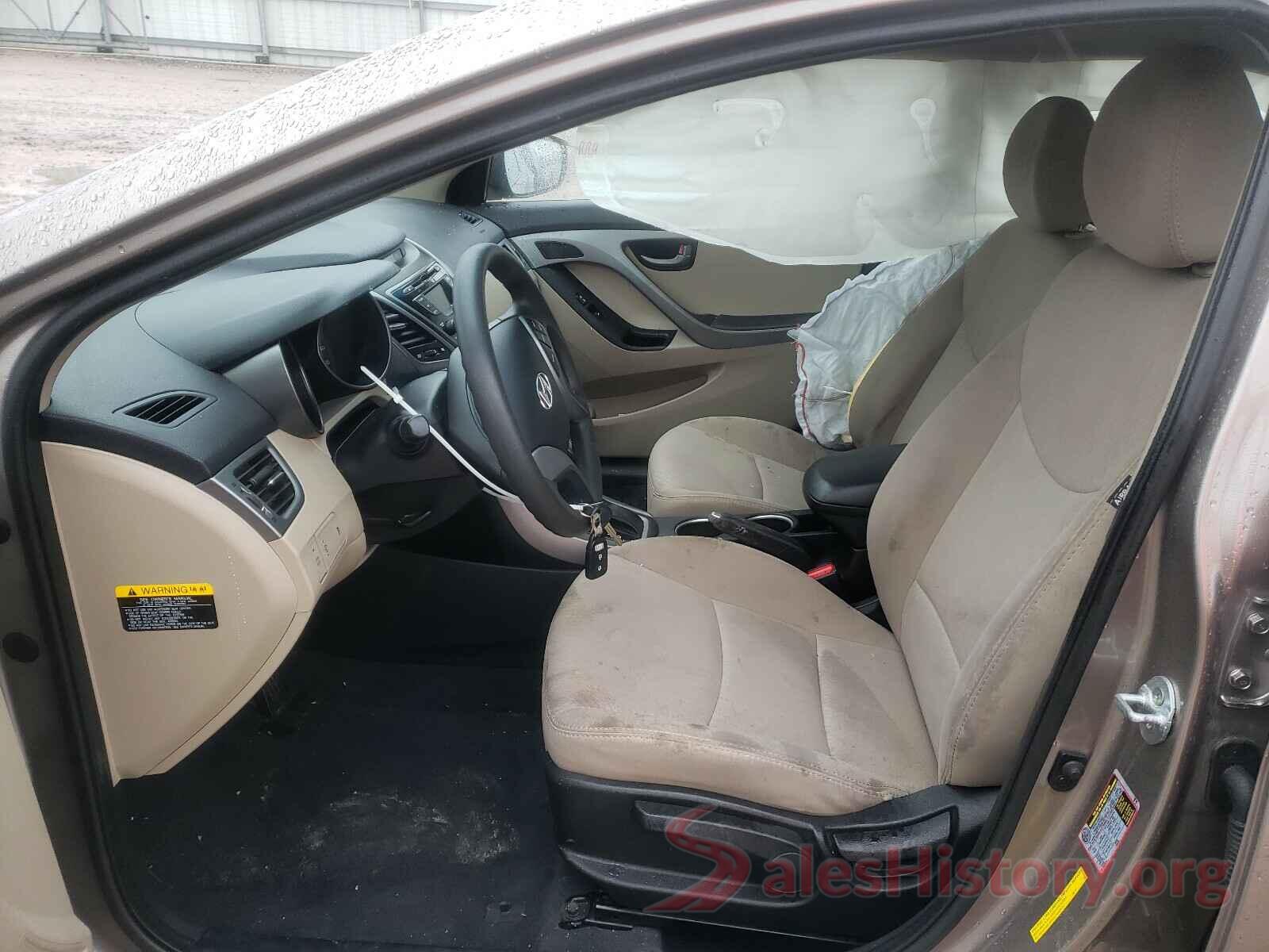 5NPDH4AE7GH768356 2016 HYUNDAI ELANTRA