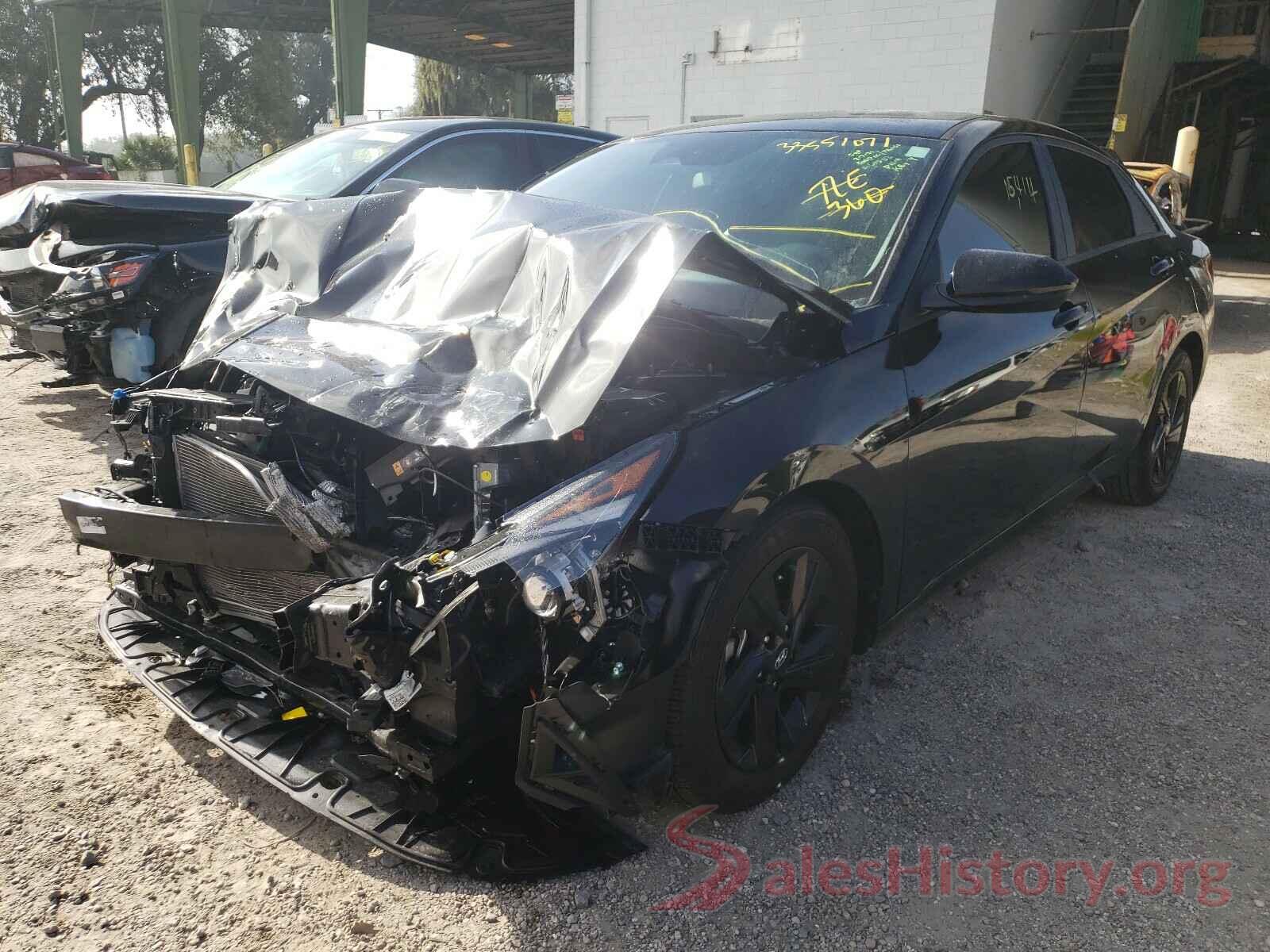 5NPLM4AG2MH007576 2021 HYUNDAI ELANTRA