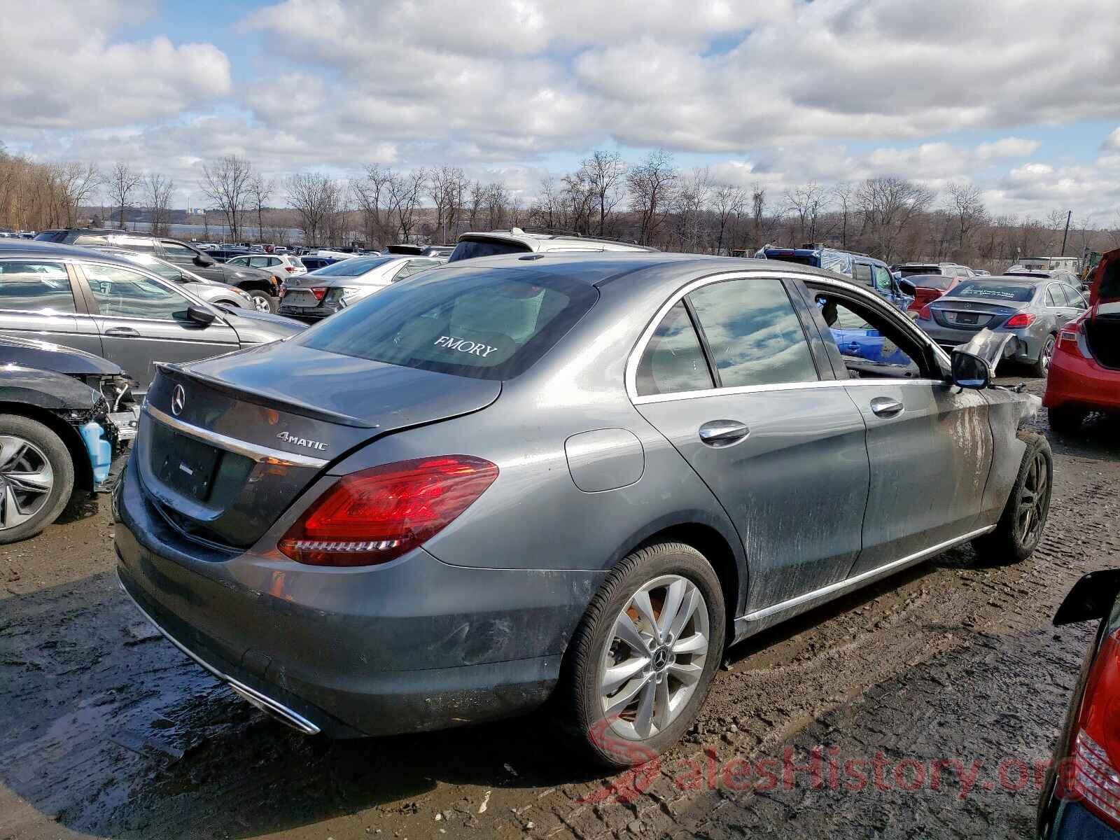 55SWF8EB2KU292643 2019 MERCEDES-BENZ C CLASS