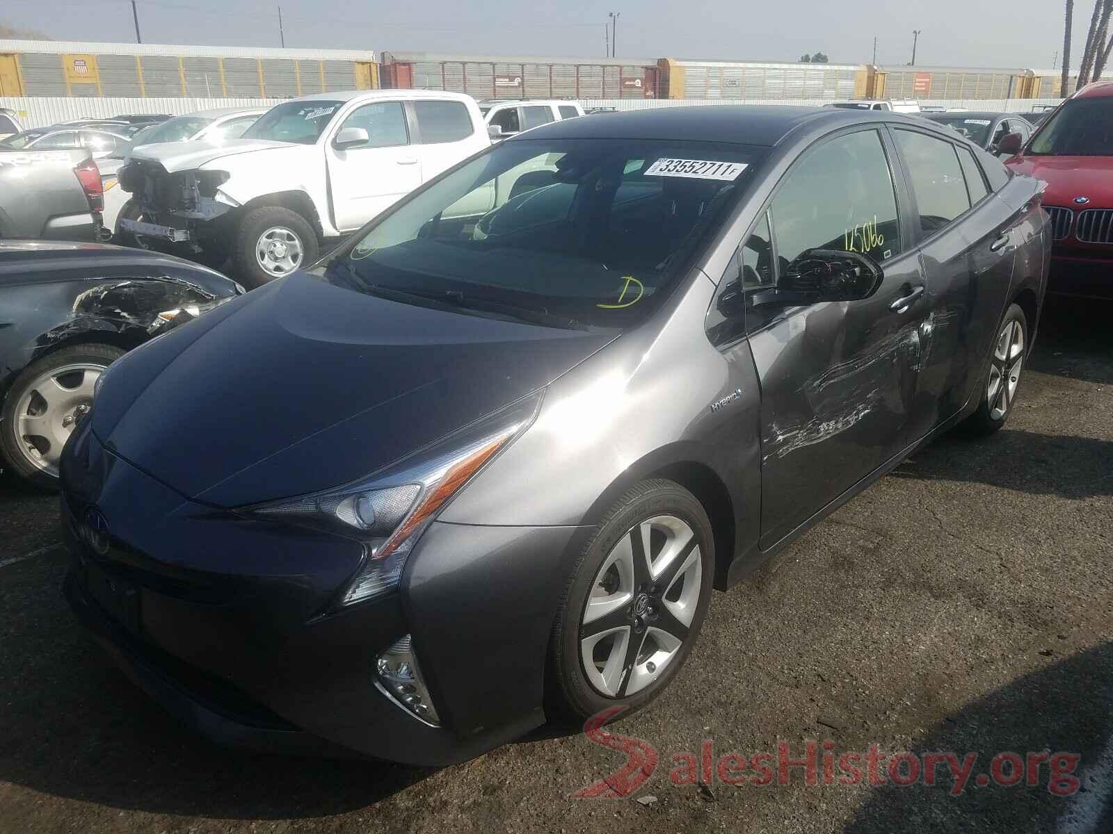 JTDKARFU7G3505708 2016 TOYOTA PRIUS