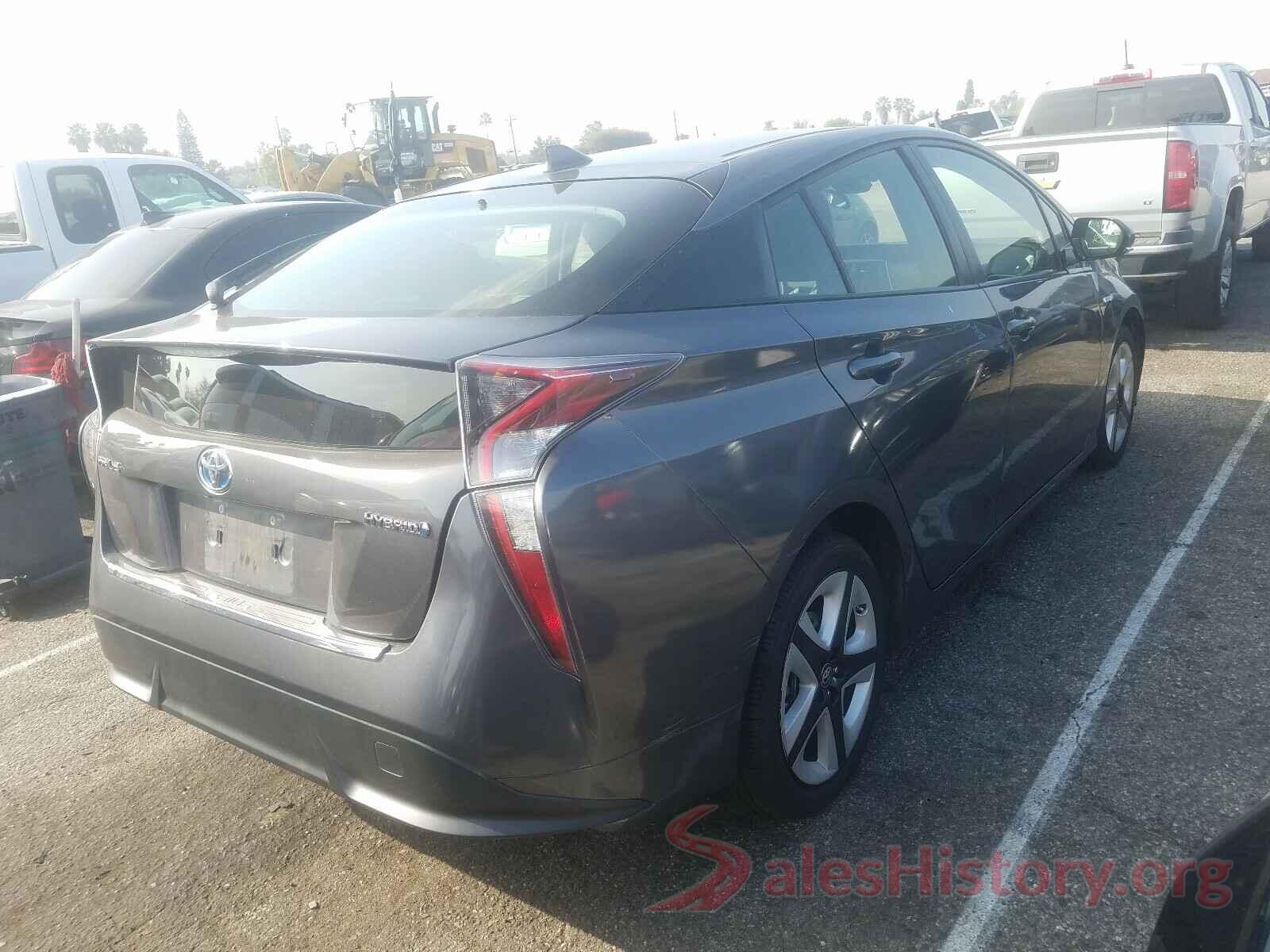 JTDKARFU7G3505708 2016 TOYOTA PRIUS