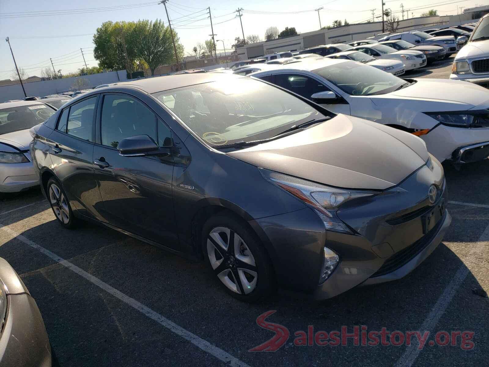 JTDKARFU7G3505708 2016 TOYOTA PRIUS