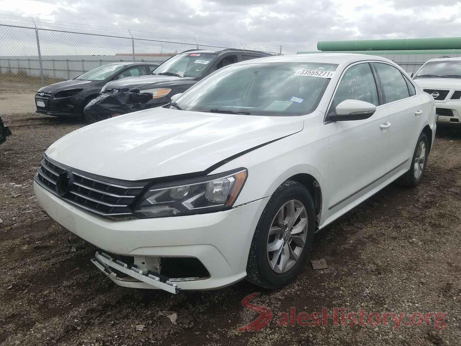 1VWAS7A38GC035617 2016 VOLKSWAGEN PASSAT