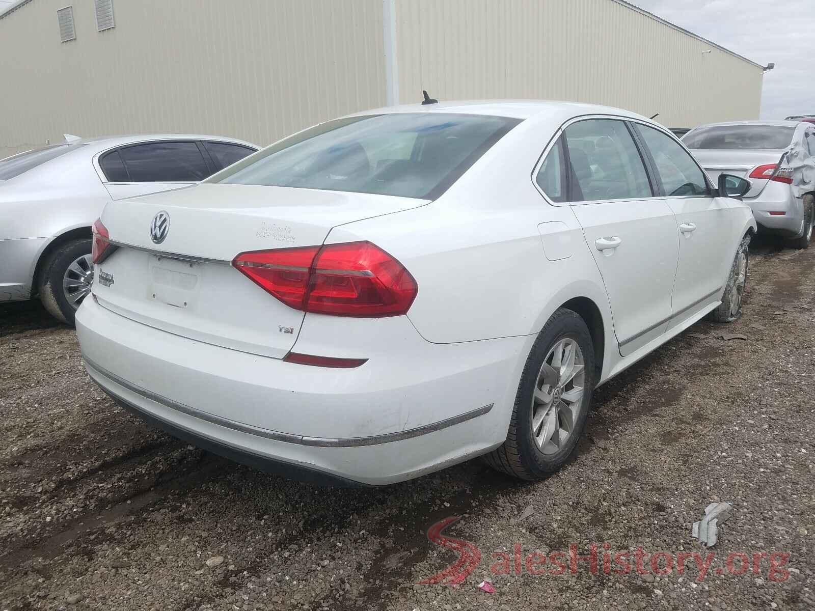 1VWAS7A38GC035617 2016 VOLKSWAGEN PASSAT