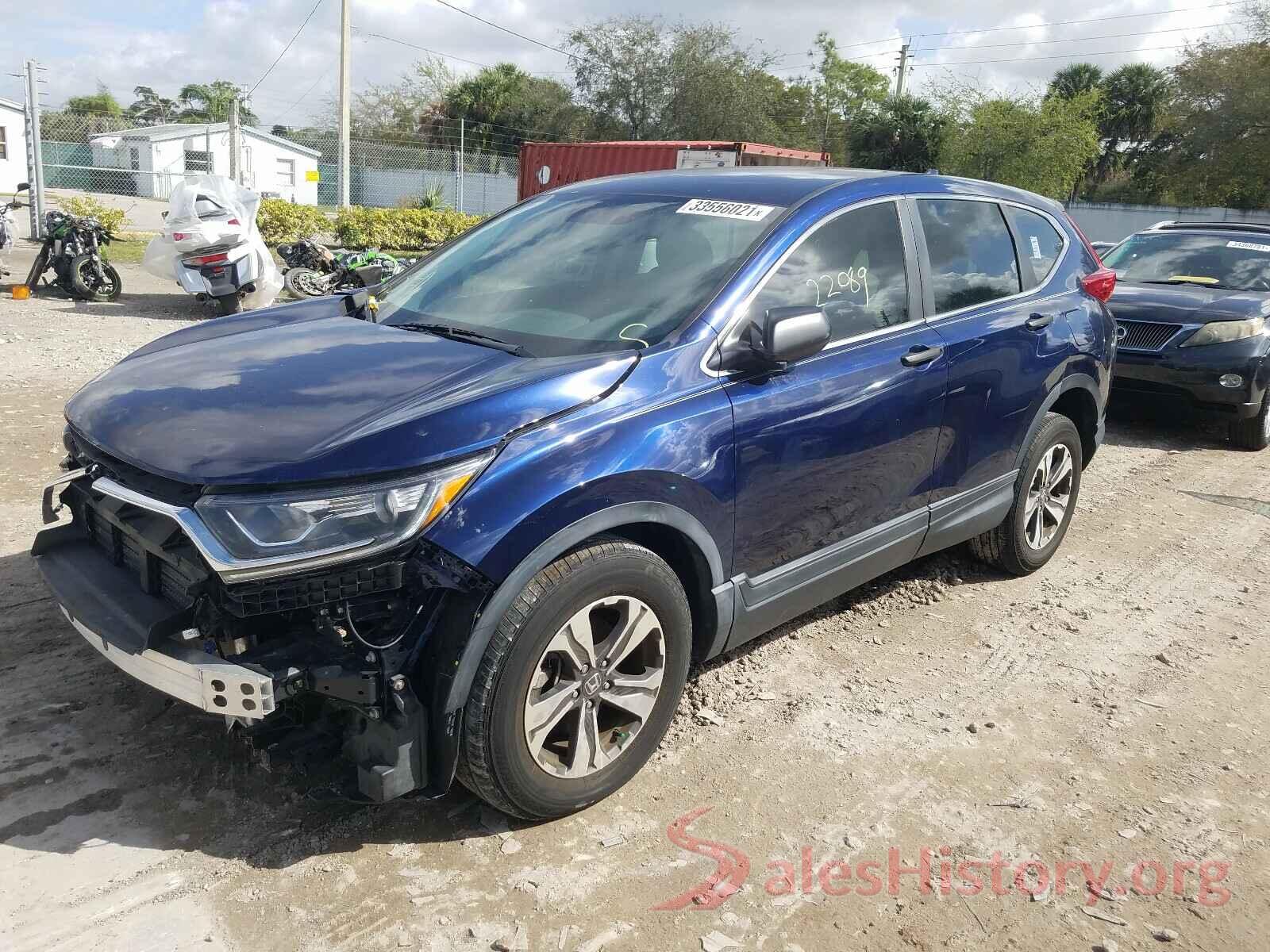 2HKRW6H37JH222384 2018 HONDA CRV