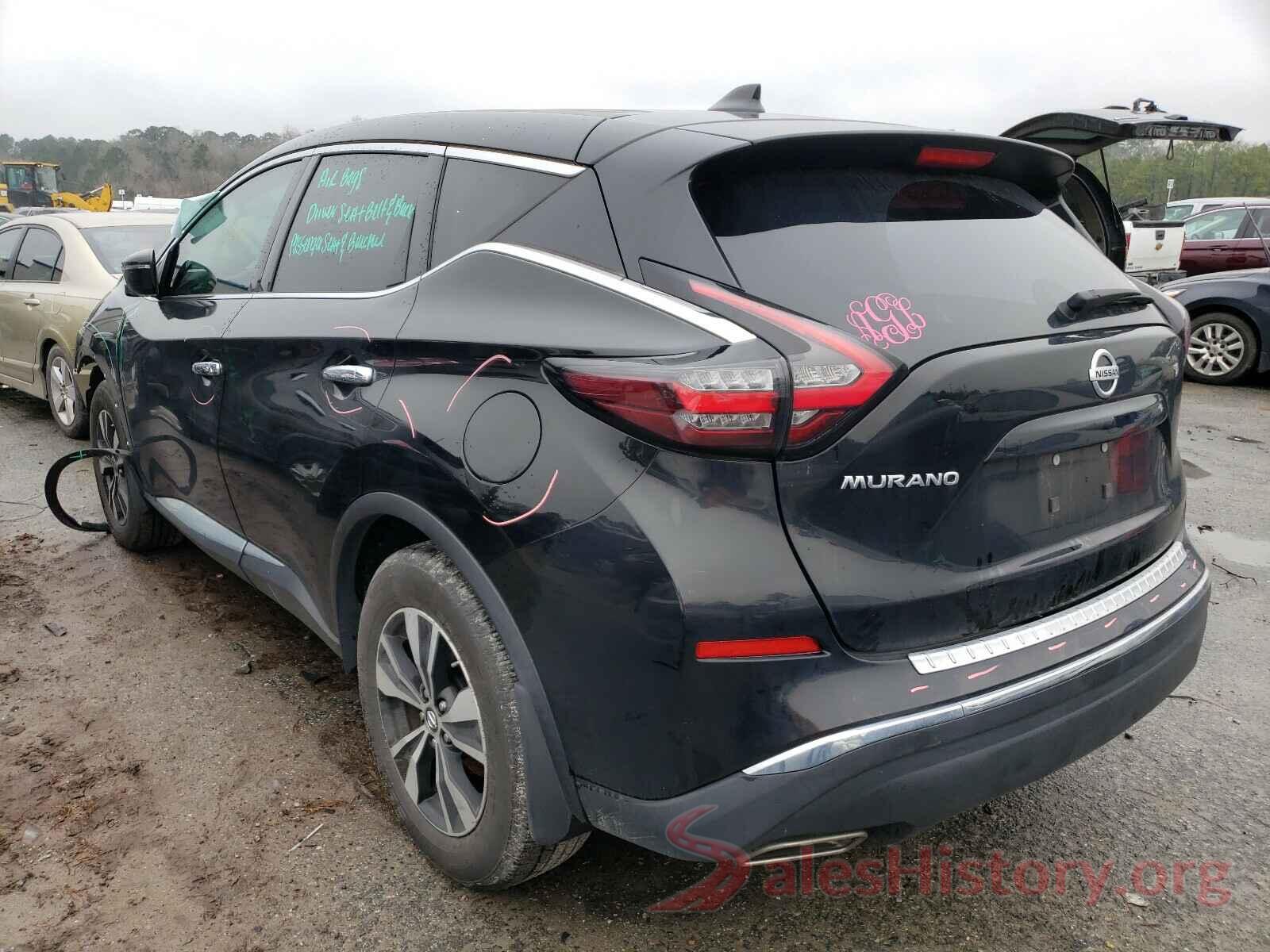 5N1AZ2MJ3KN126668 2019 NISSAN MURANO