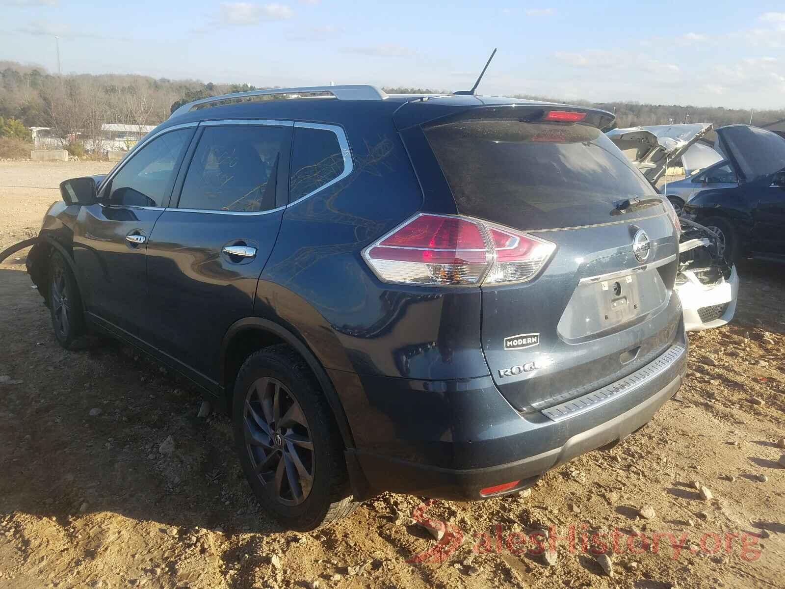 5N1AT2MT4GC792895 2016 NISSAN ROGUE