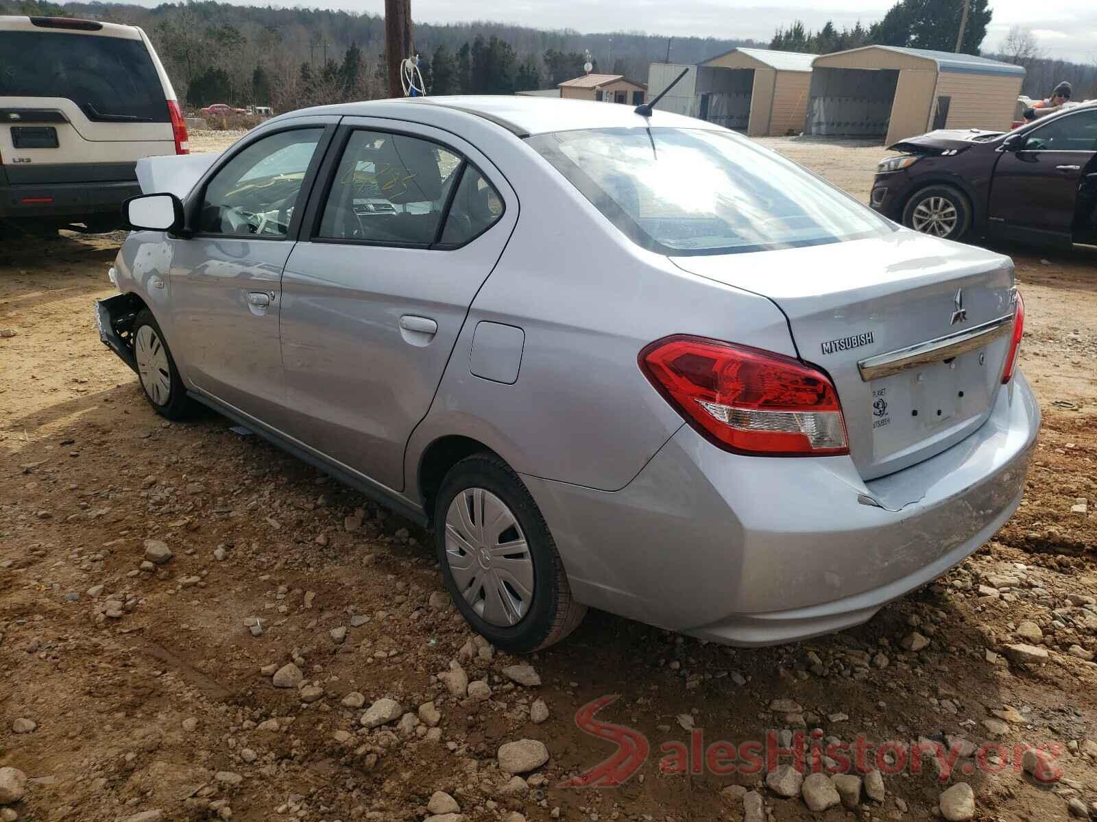 ML32F3FJ1KHF11512 2019 MITSUBISHI MIRAGE