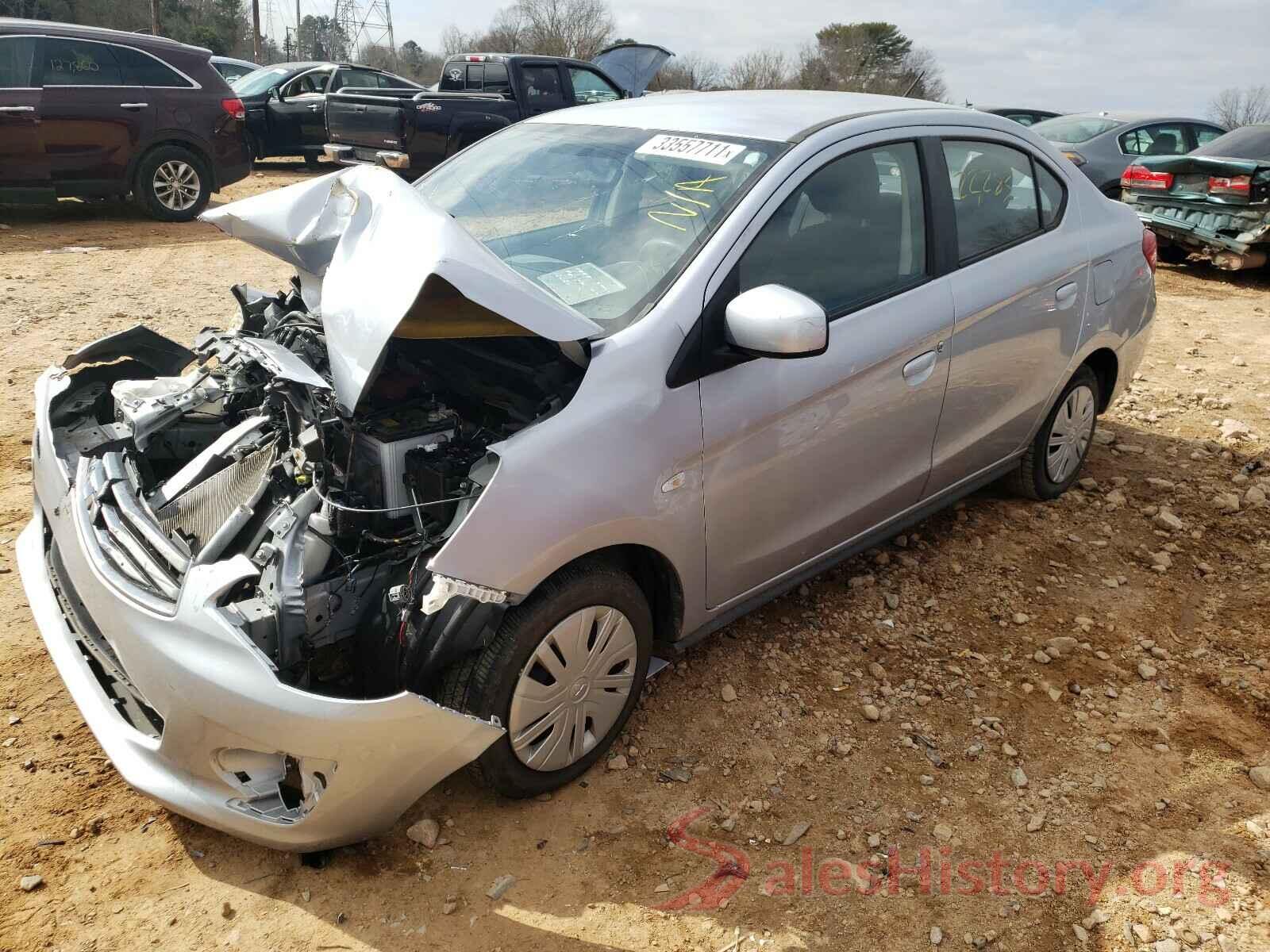 ML32F3FJ1KHF11512 2019 MITSUBISHI MIRAGE