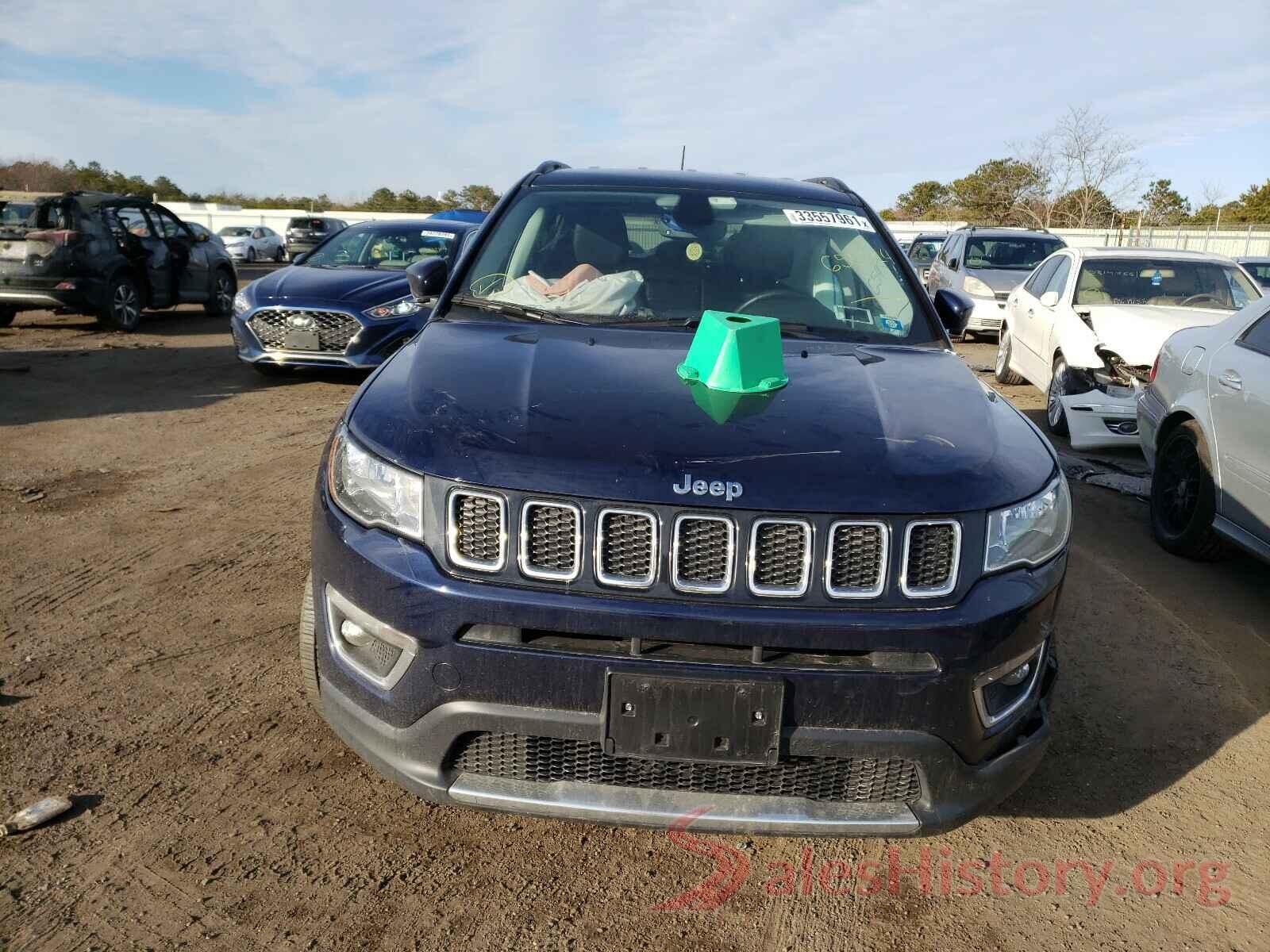 3C4NJDCB7KT654314 2019 JEEP COMPASS