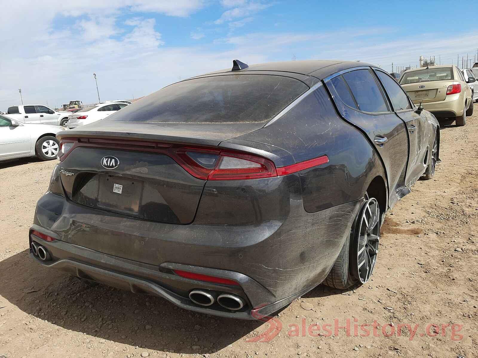 KNAE25LA7K6059142 2019 KIA STINGER