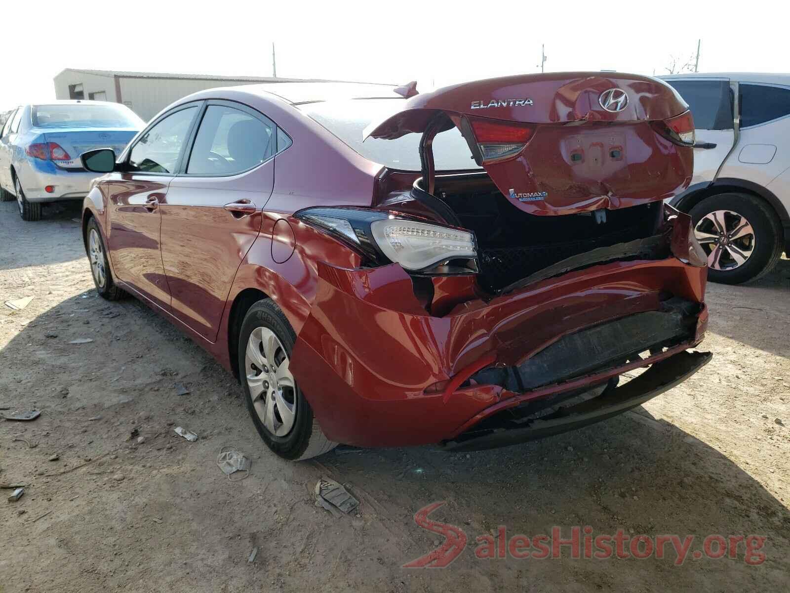 5NPDH4AE1GH747860 2016 HYUNDAI ELANTRA