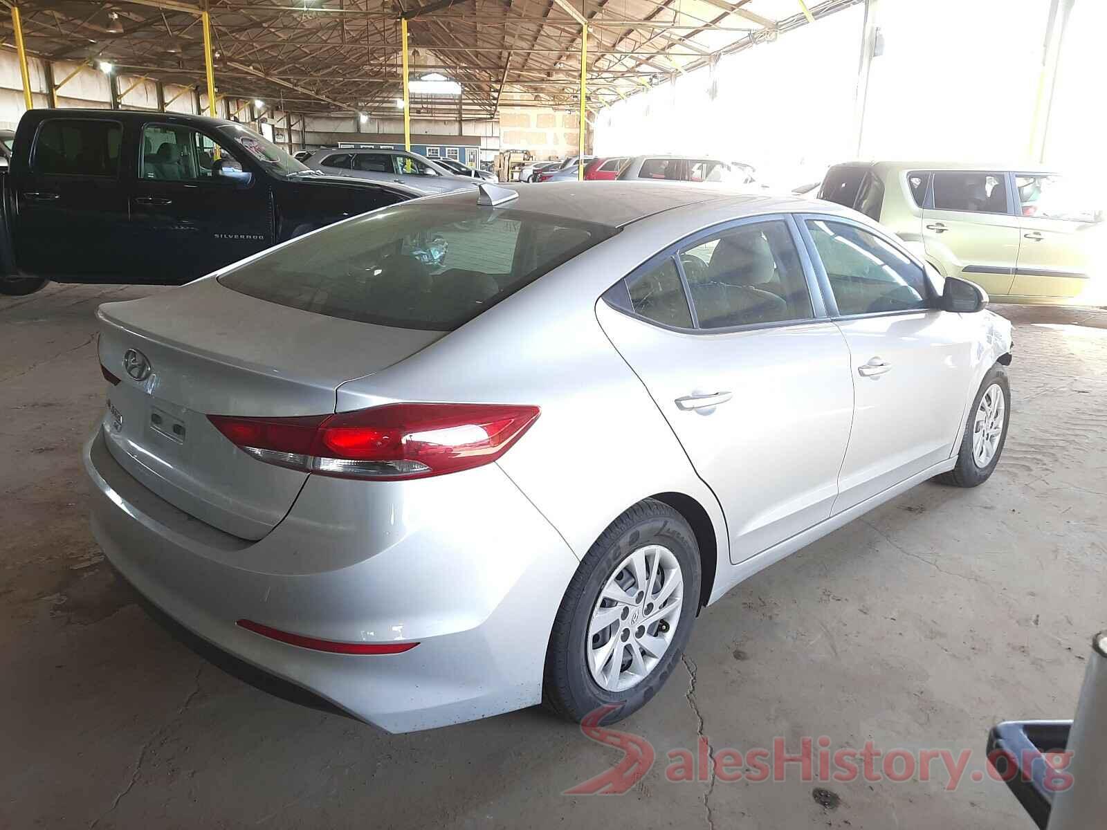 5NPD74LF9HH207554 2017 HYUNDAI ELANTRA