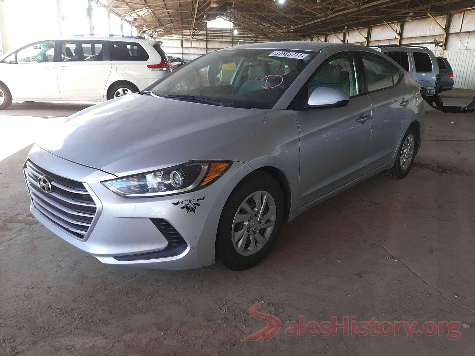 5NPD74LF9HH207554 2017 HYUNDAI ELANTRA