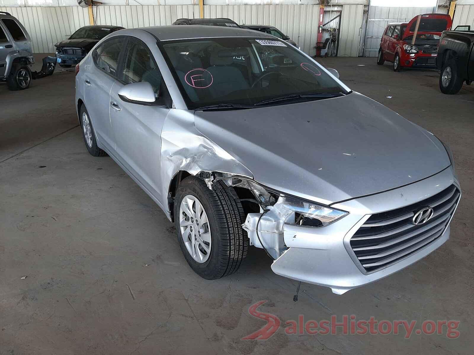 5NPD74LF9HH207554 2017 HYUNDAI ELANTRA