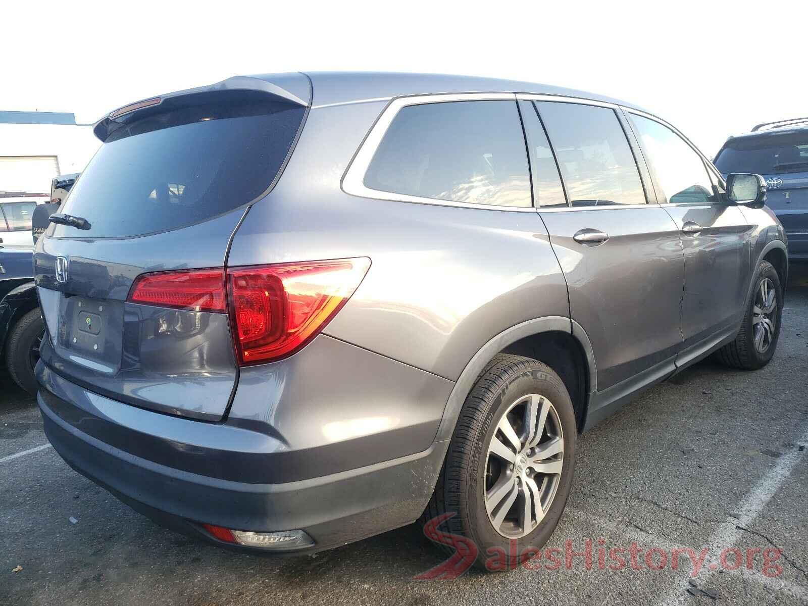 5FNYF5H79GB057017 2016 HONDA PILOT