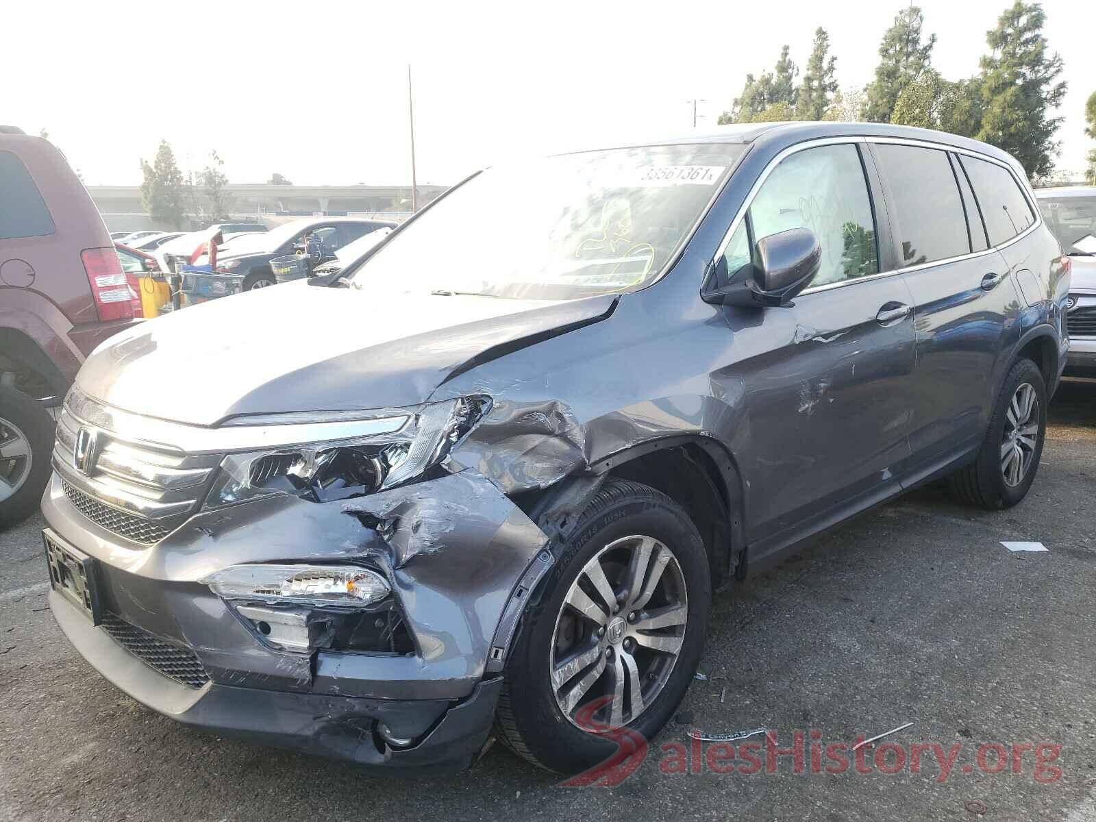 5FNYF5H79GB057017 2016 HONDA PILOT