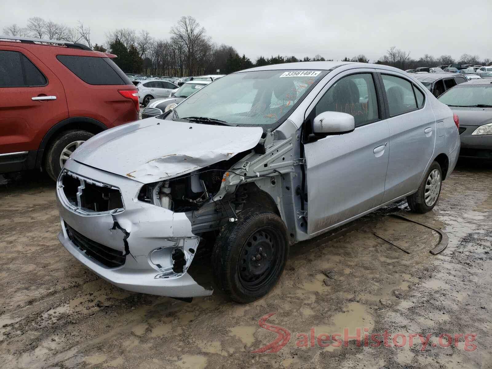 ML32F3FJ5KHF06801 2019 MITSUBISHI MIRAGE