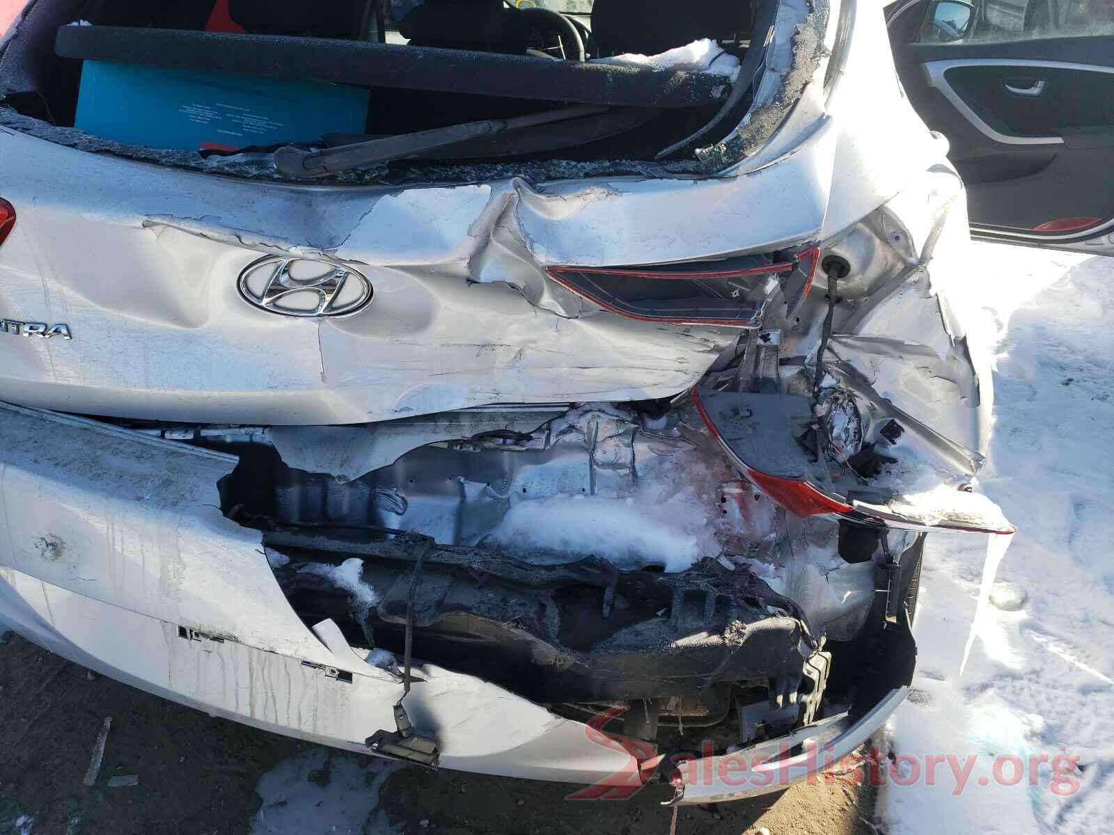 KMHD35LH1GU286706 2016 HYUNDAI ELANTRA