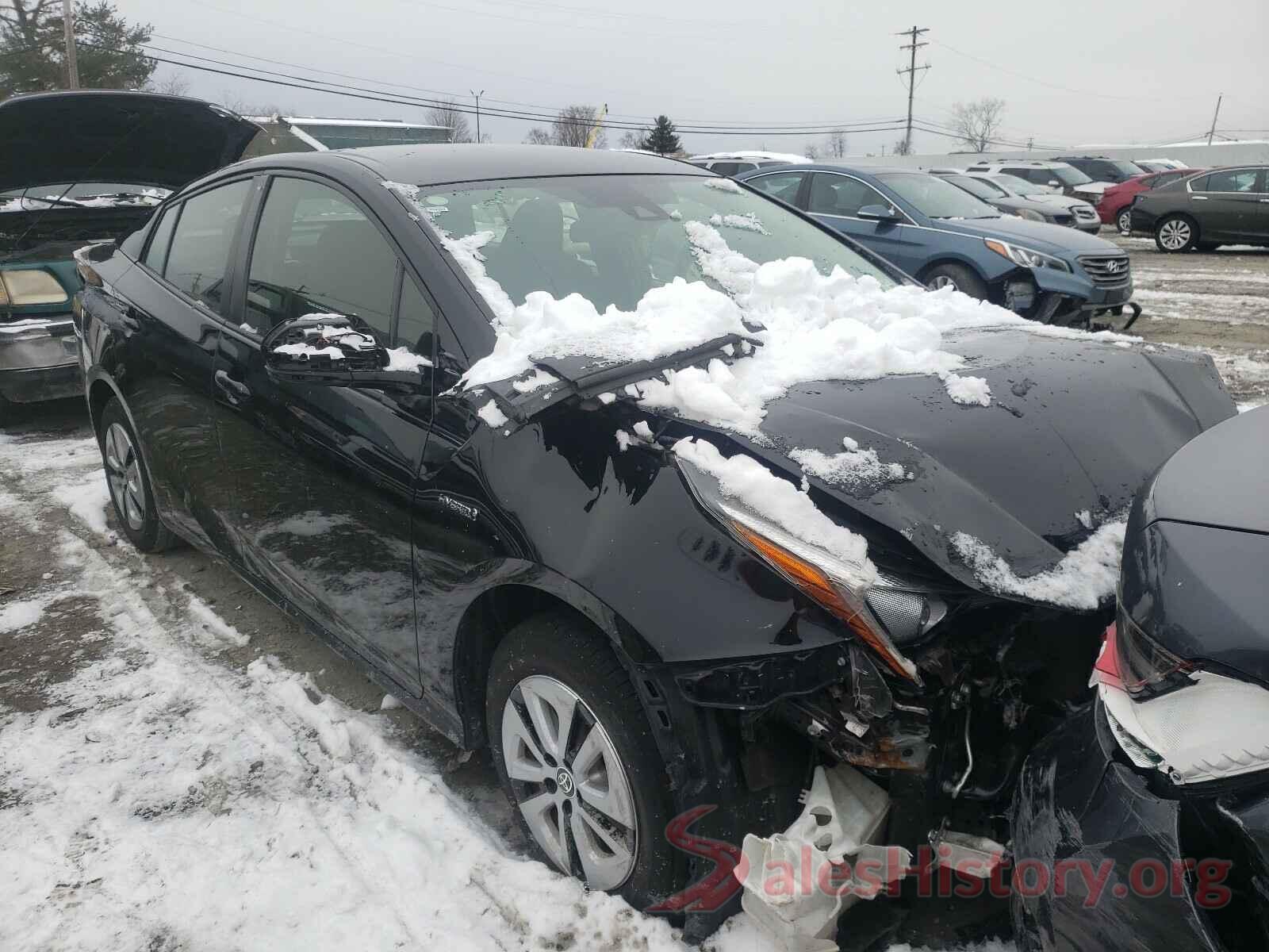 JTDKARFU0H3038066 2017 TOYOTA PRIUS