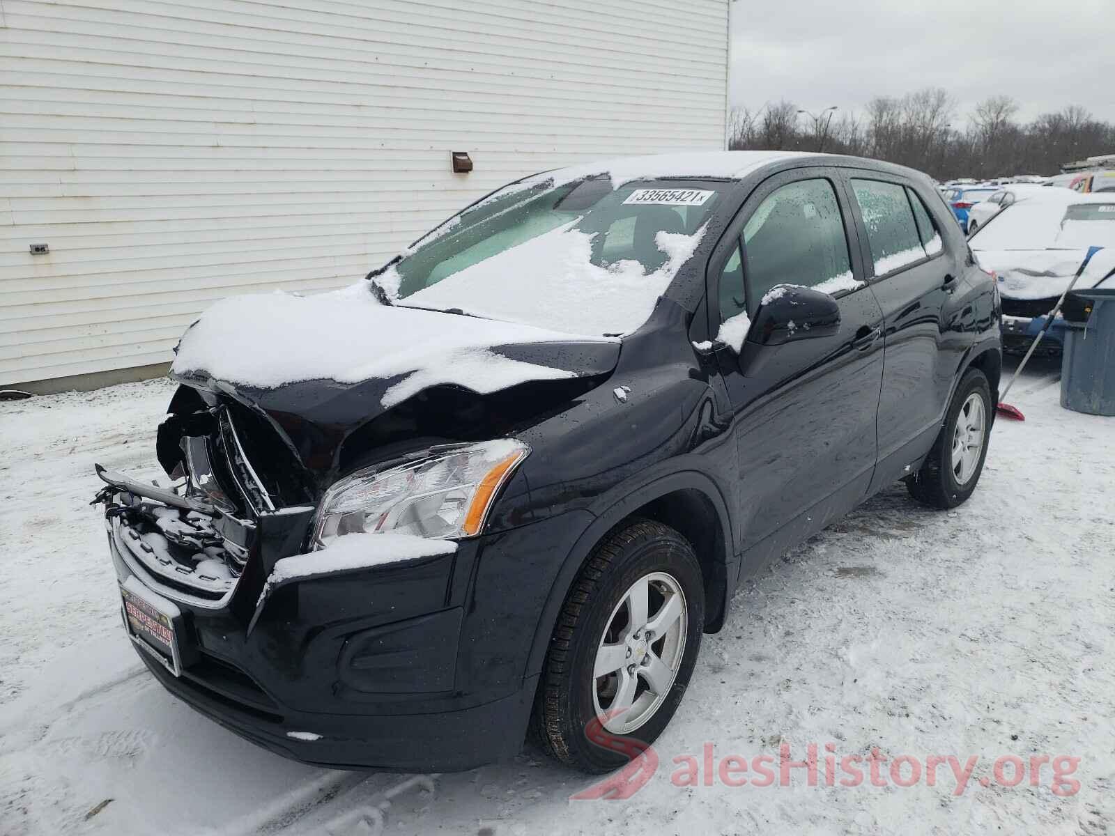 KL7CJNSB8GB543081 2016 CHEVROLET TRAX