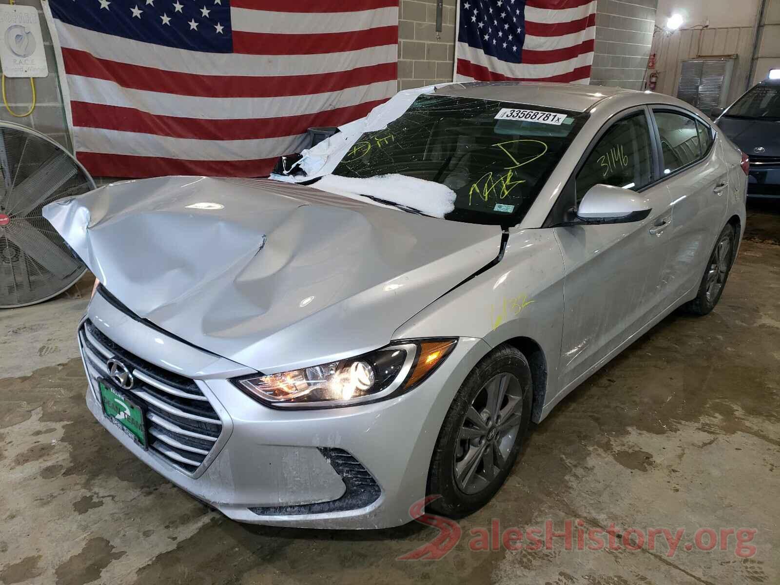 5NPD84LF7JH340896 2018 HYUNDAI ELANTRA