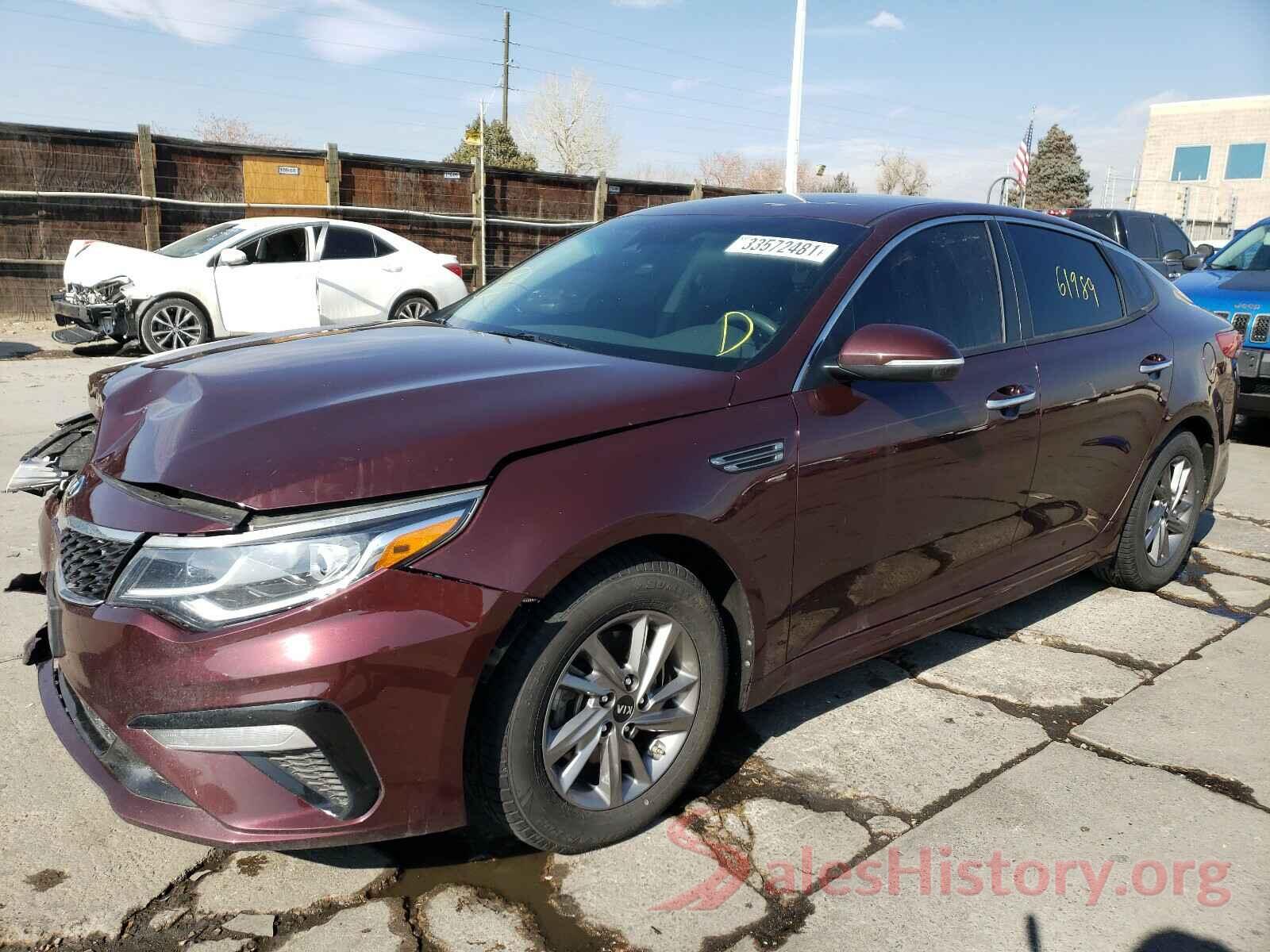 5XXGT4L38KG295482 2019 KIA OPTIMA