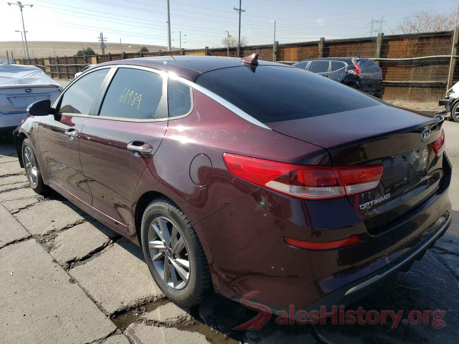 5XXGT4L38KG295482 2019 KIA OPTIMA