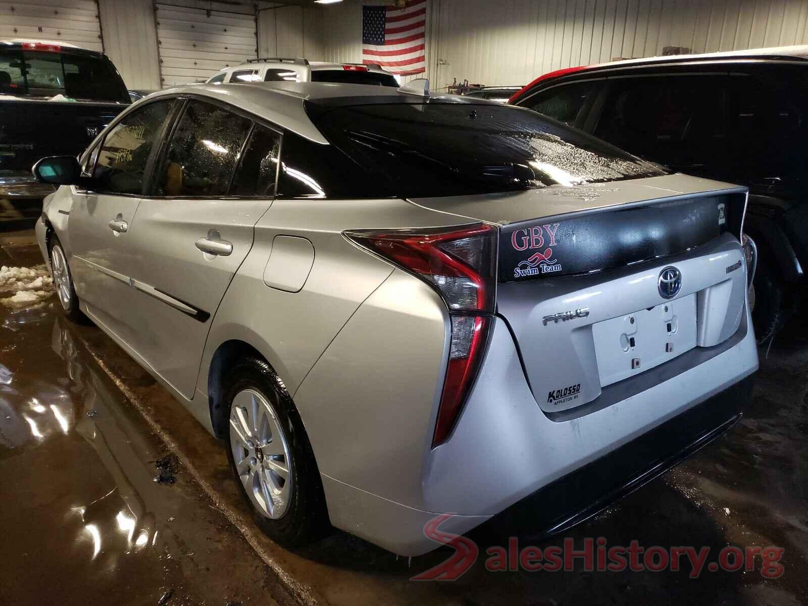 JTDKBRFU3G3514967 2016 TOYOTA PRIUS