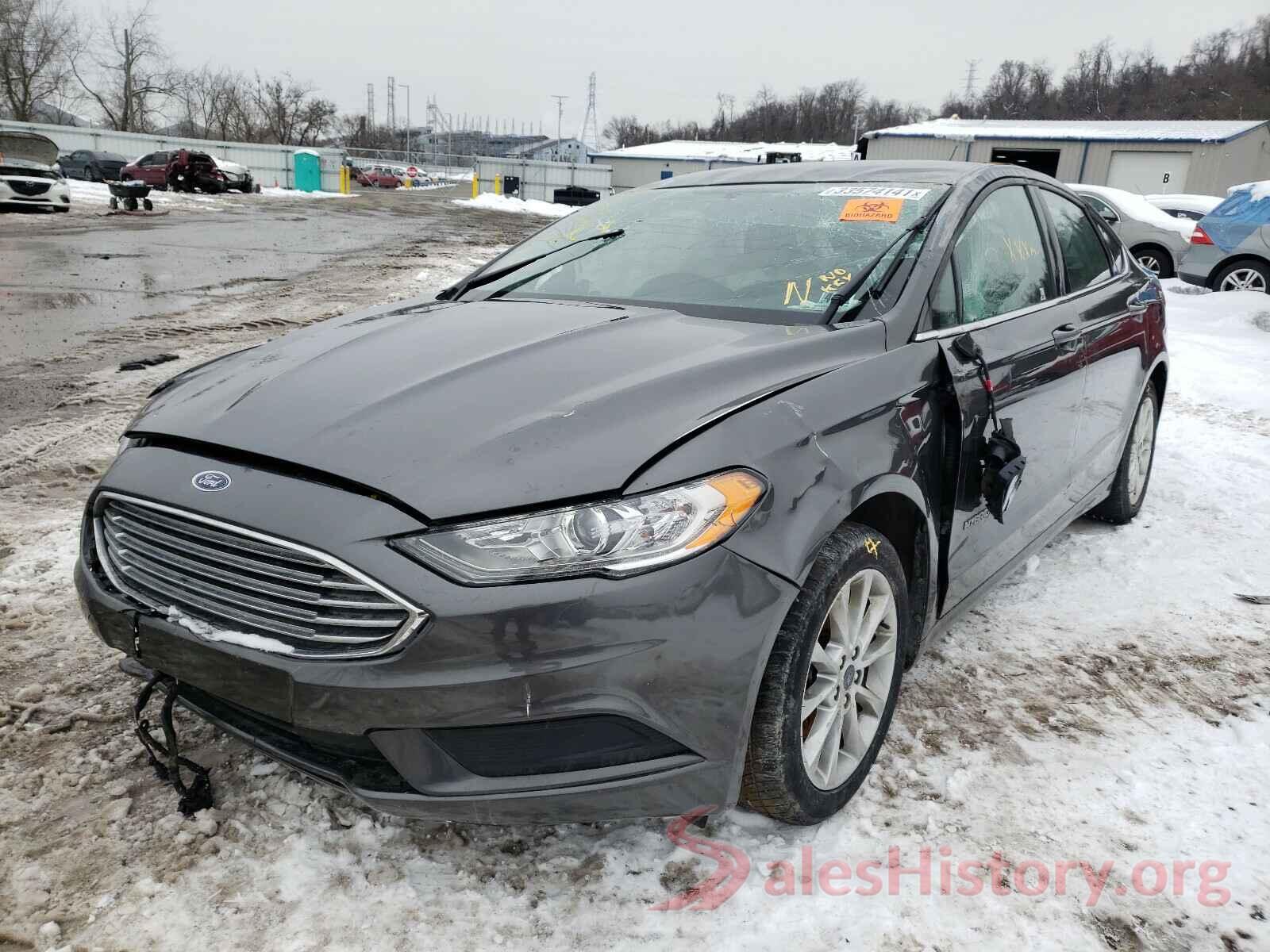 3FA6P0LU4HR316376 2017 FORD FUSION