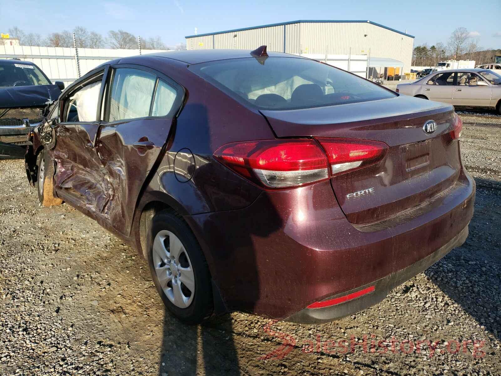 3KPFK4A7XJE271003 2018 KIA FORTE