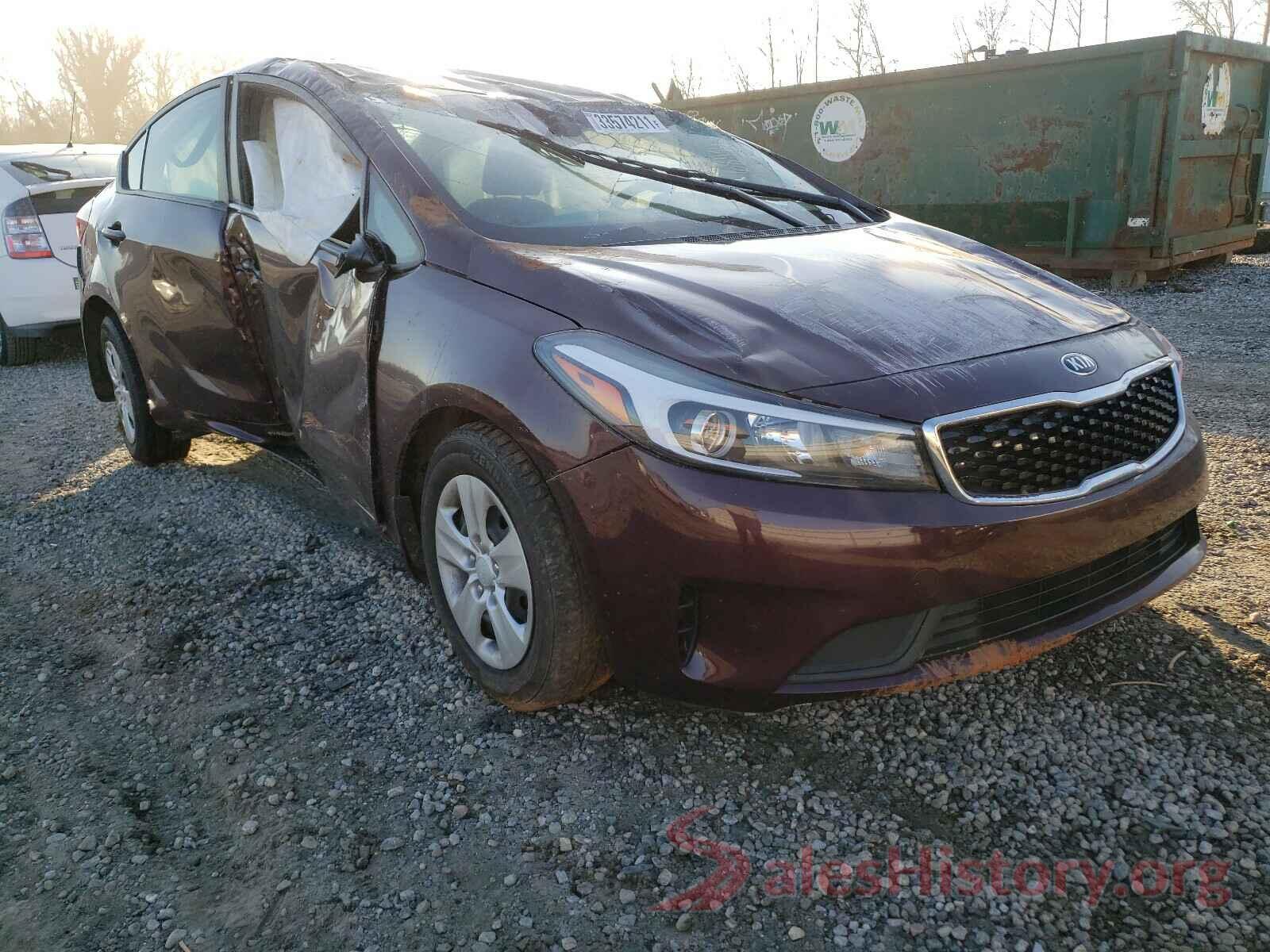 3KPFK4A7XJE271003 2018 KIA FORTE