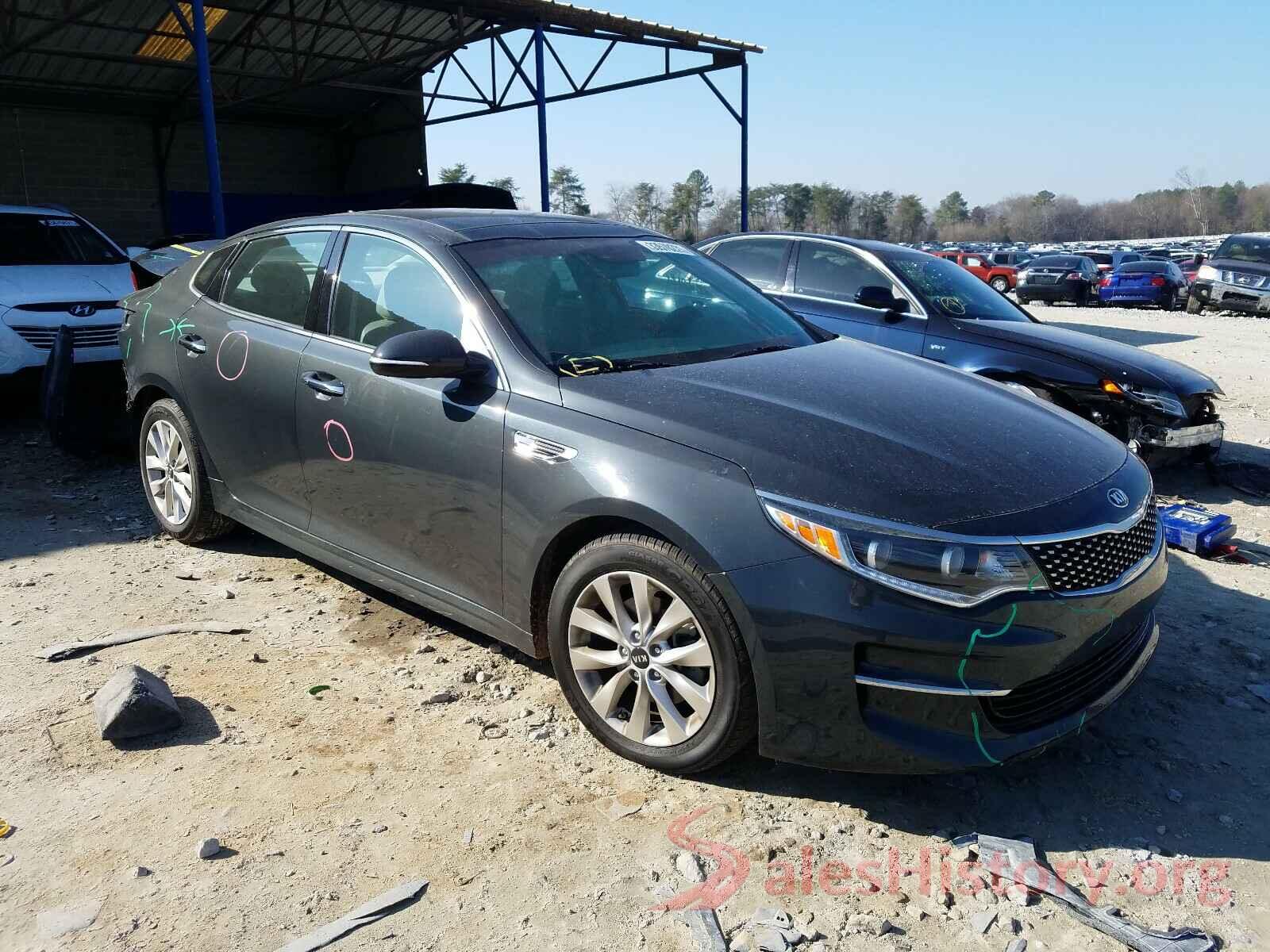 5XXGU4L34GG011396 2016 KIA OPTIMA