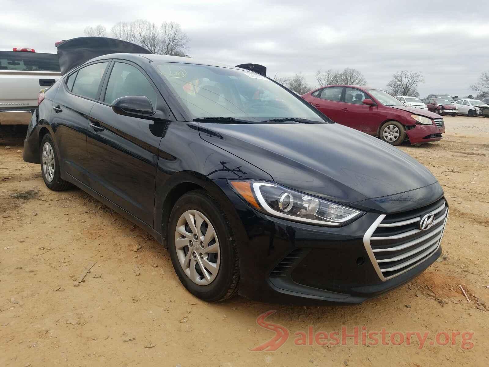 KMHD74LF9JU449509 2018 HYUNDAI ELANTRA