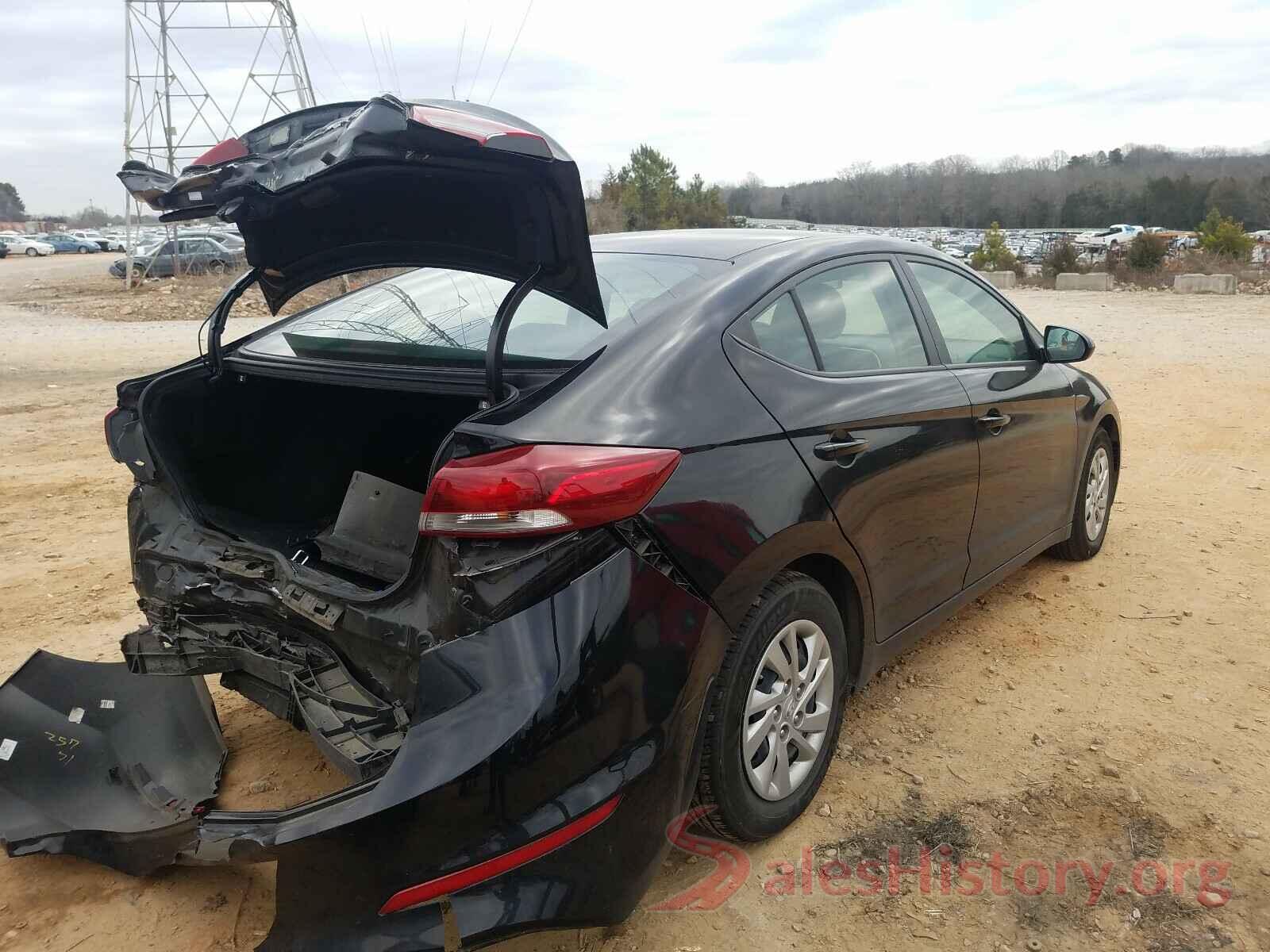 KMHD74LF9JU449509 2018 HYUNDAI ELANTRA