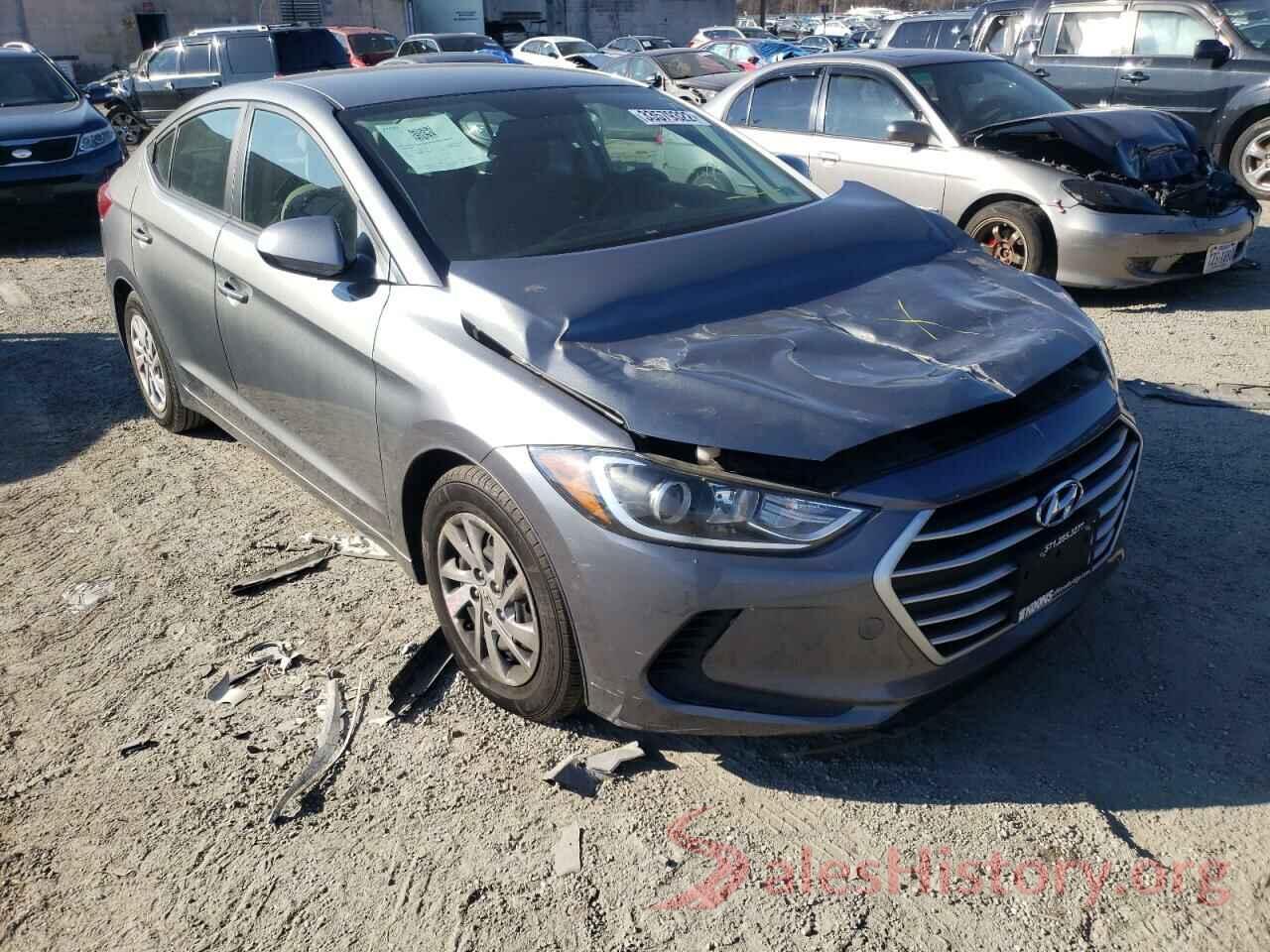 KMHD74LF3HU370914 2017 HYUNDAI ELANTRA