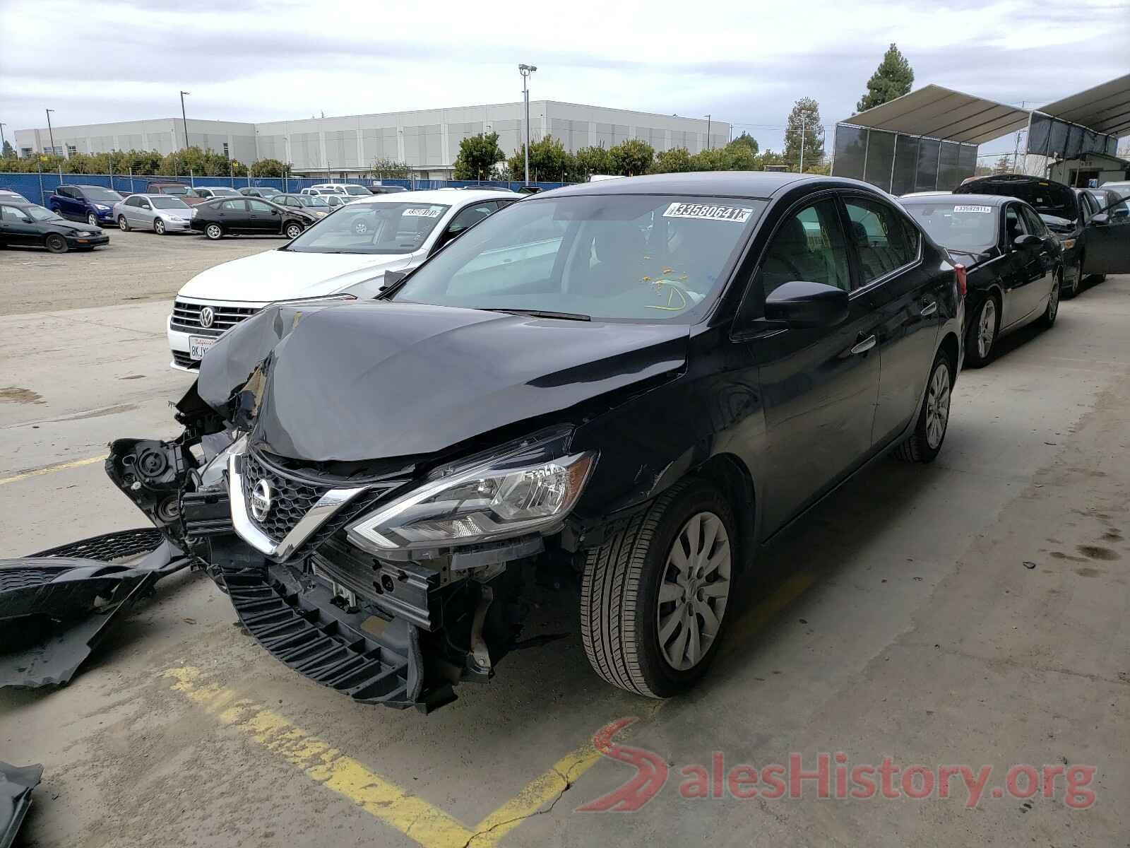 3N1AB7AP1HL694685 2017 NISSAN SENTRA