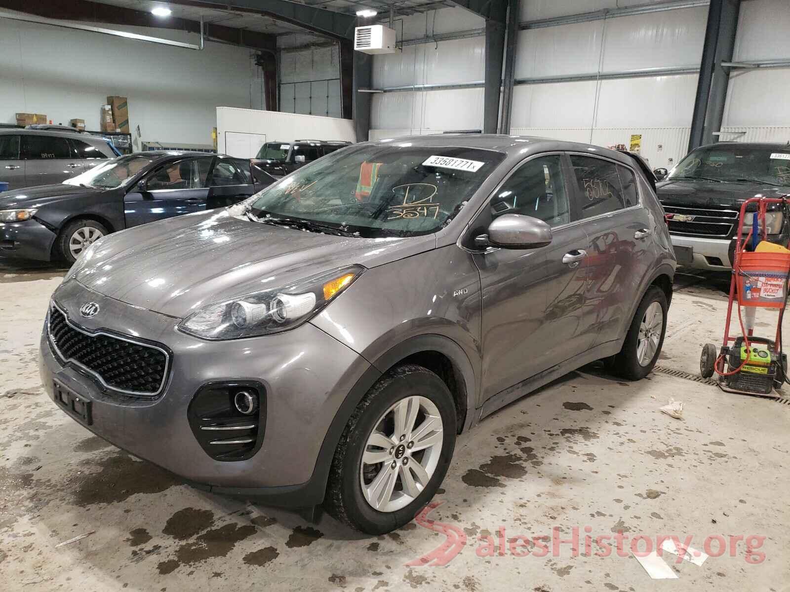 KNDPMCAC4J7443547 2018 KIA SPORTAGE