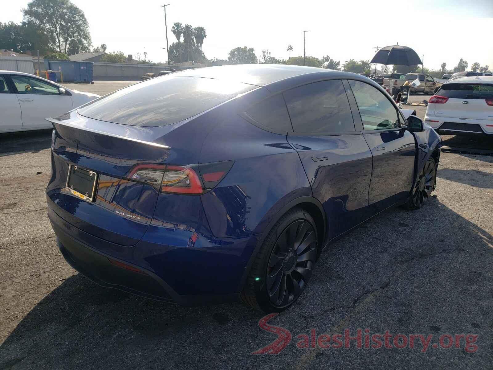 5YJYGDEF8MF093179 2021 TESLA MODEL Y