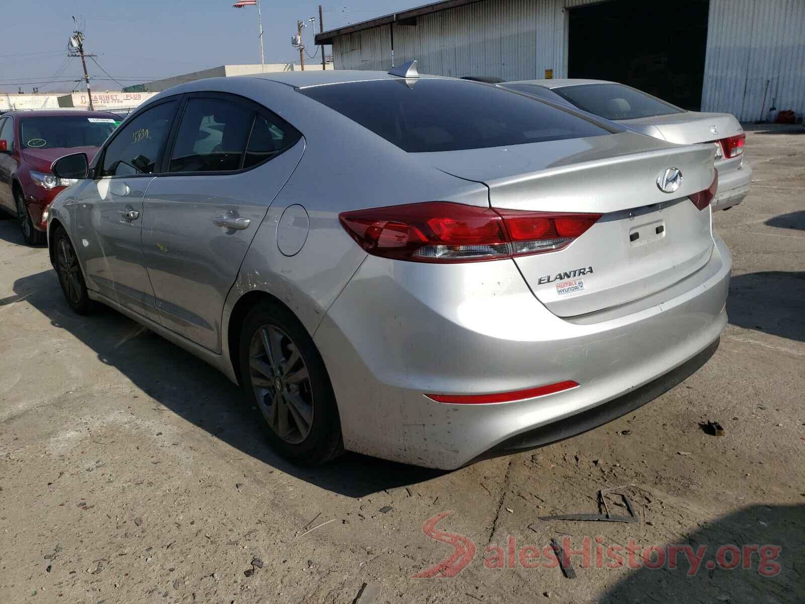 5NPD84LF3JH315557 2018 HYUNDAI ELANTRA