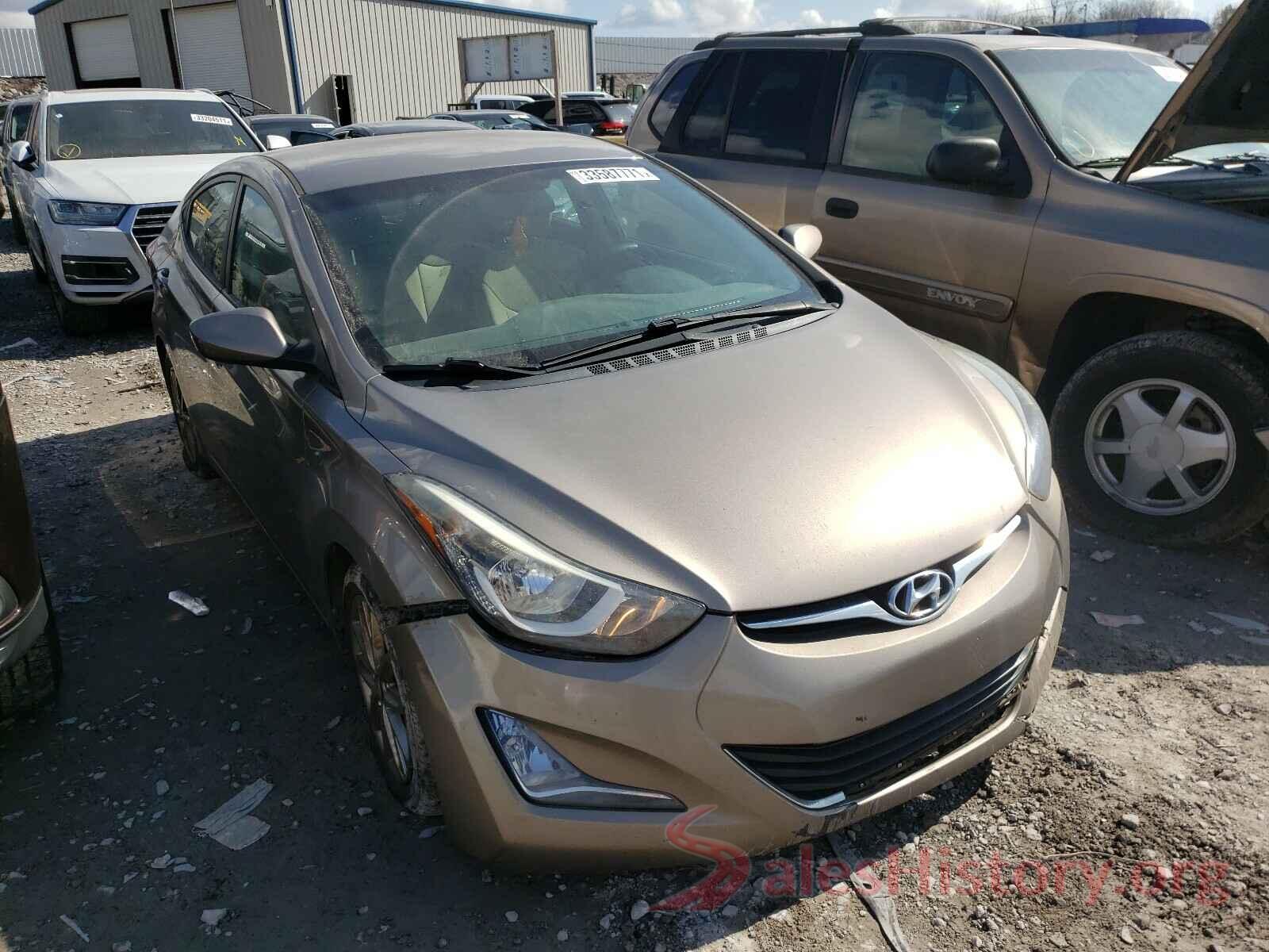 5NPDH4AEXGH743726 2016 HYUNDAI ELANTRA